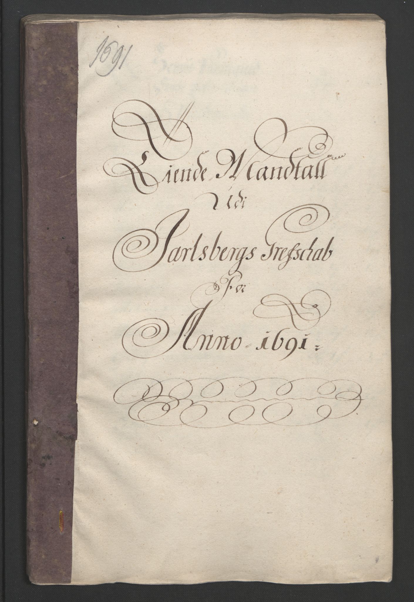 Rentekammeret inntil 1814, Reviderte regnskaper, Fogderegnskap, RA/EA-4092/R32/L1864: Fogderegnskap Jarlsberg grevskap, 1691, p. 334