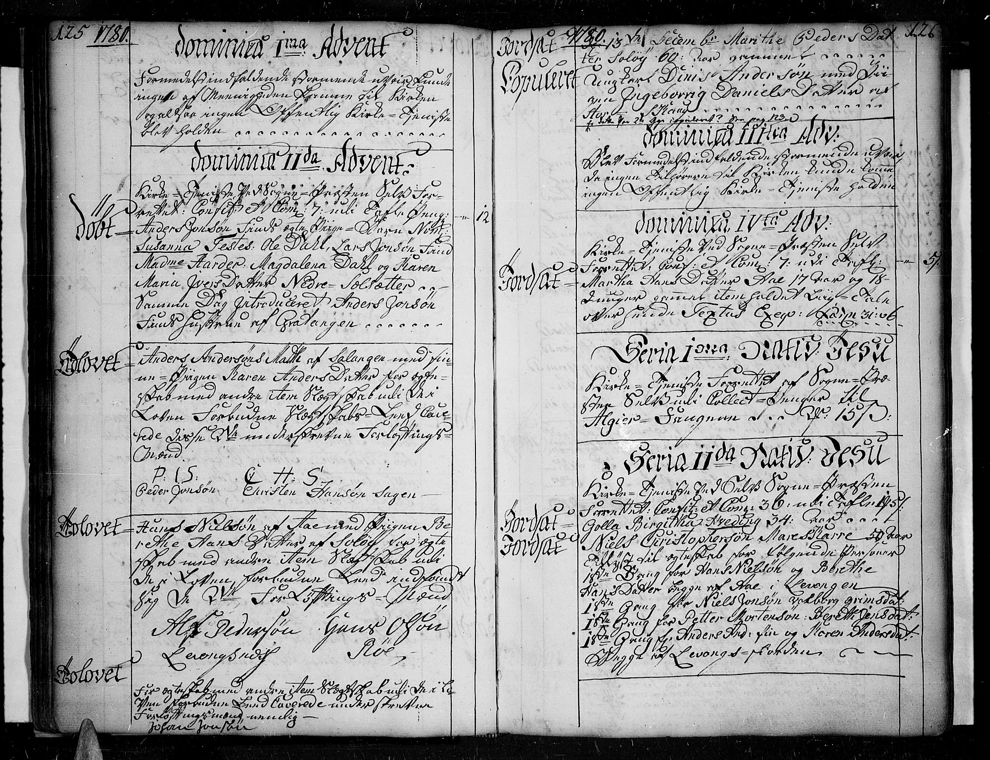 Ibestad sokneprestembete, AV/SATØ-S-0077/H/Ha/Haa/L0003kirke: Parish register (official) no. 3, 1776-1801, p. 125-126