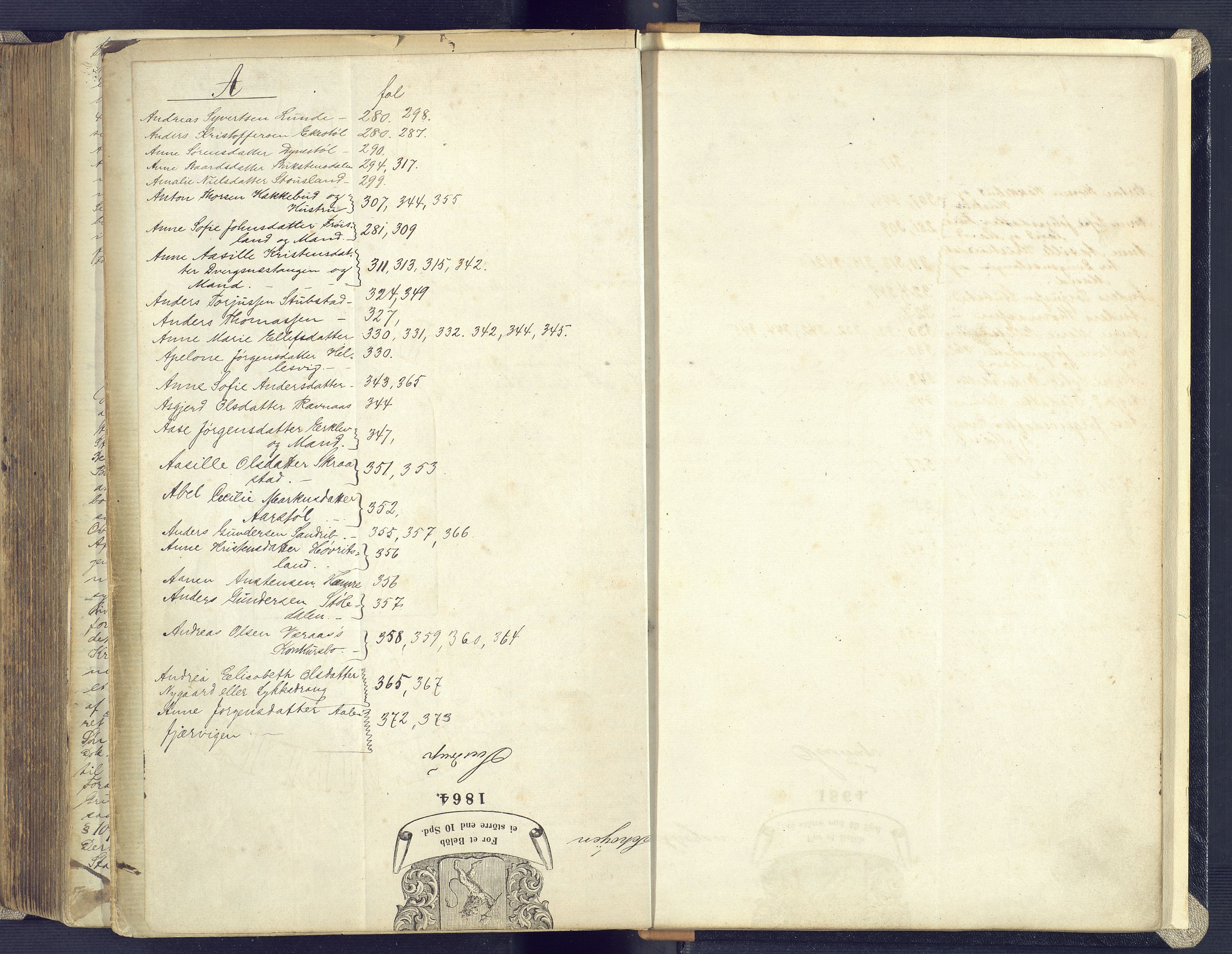 Torridal sorenskriveri, SAK/1221-0012/H/Hc/L0016: Skifteforhandlingsprotokoll med navneregister nr. 2, 1867-1878