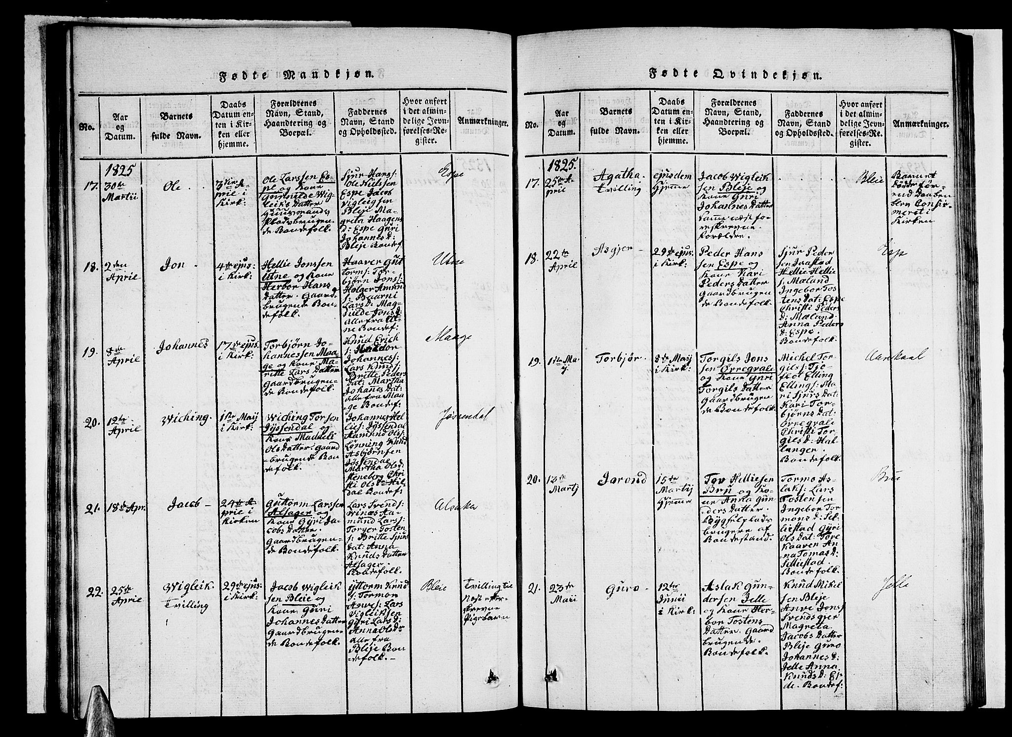 Ullensvang sokneprestembete, AV/SAB-A-78701/H/Haa: Parish register (official) no. A 9, 1819-1826