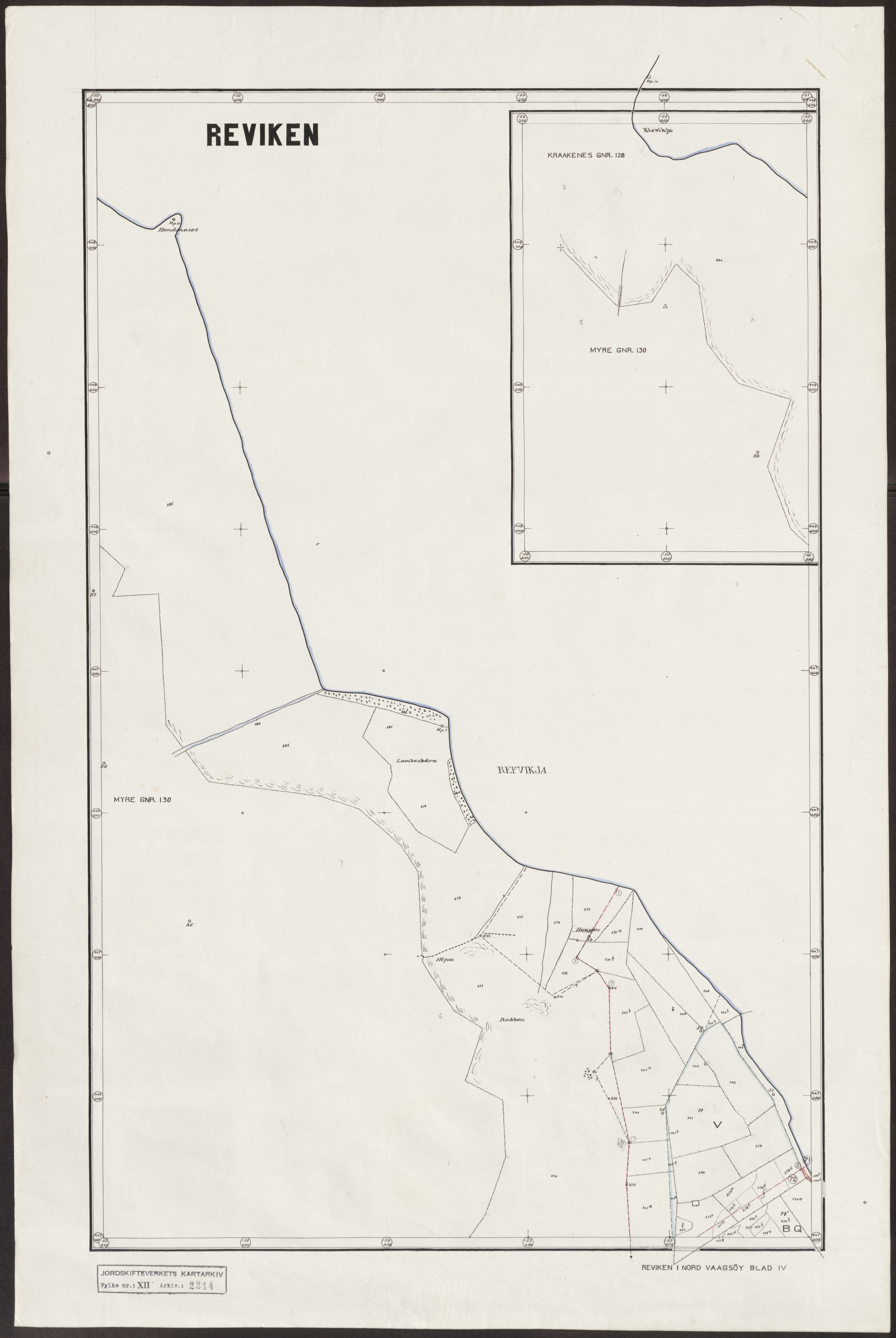 Jordskifteverkets kartarkiv, AV/RA-S-3929/T, 1859-1988, p. 2709