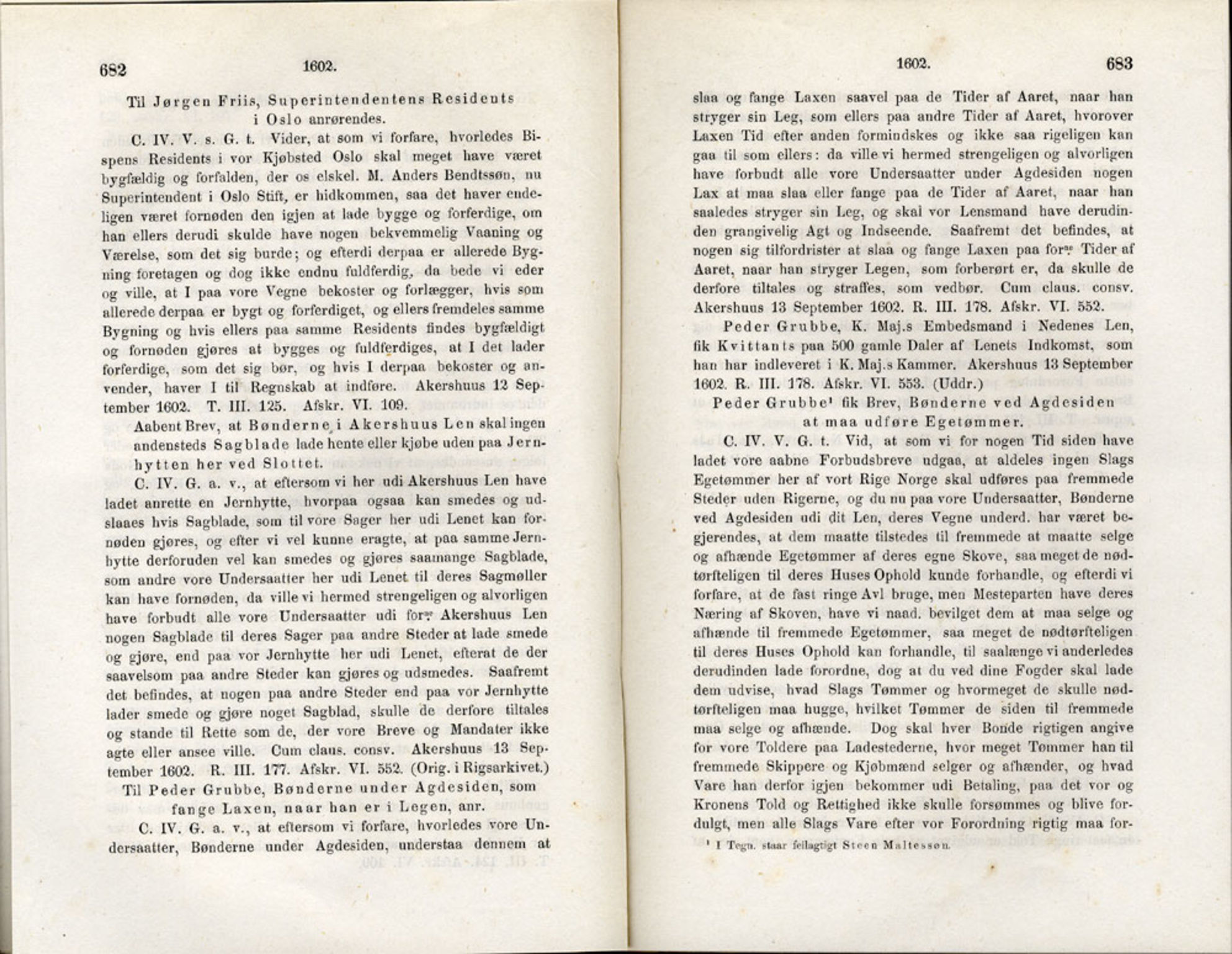 Publikasjoner utgitt av Det Norske Historiske Kildeskriftfond, PUBL/-/-/-: Norske Rigs-Registranter, bind 3, 1588-1602, p. 682-683