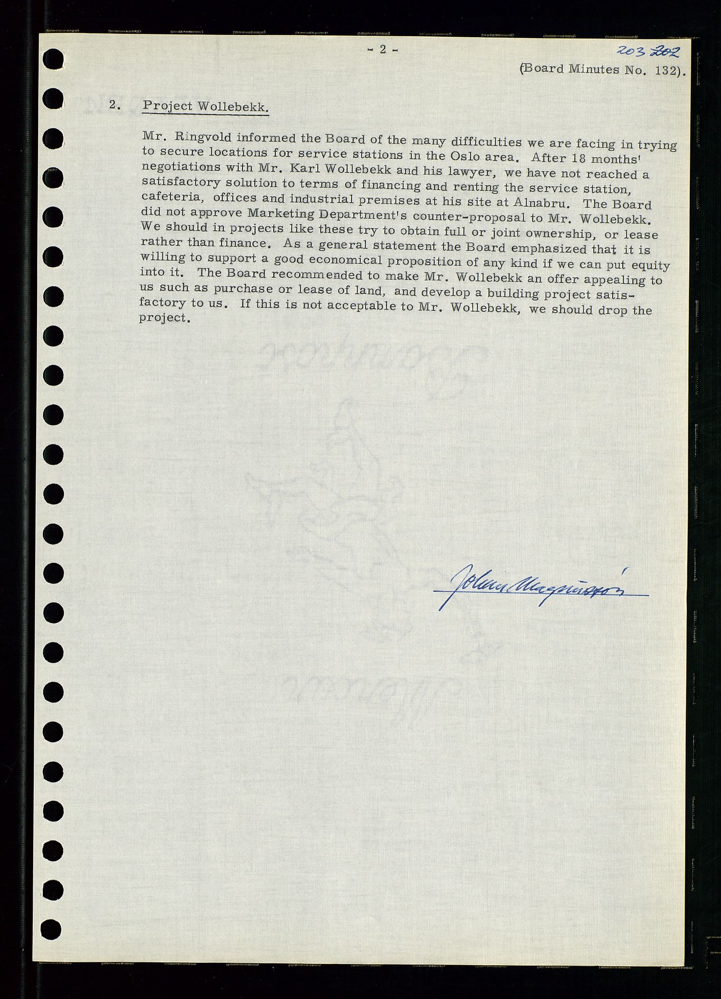 Pa 0982 - Esso Norge A/S, AV/SAST-A-100448/A/Aa/L0001/0004: Den administrerende direksjon Board minutes (styrereferater) / Den administrerende direksjon Board minutes (styrereferater), 1963-1964, p. 60