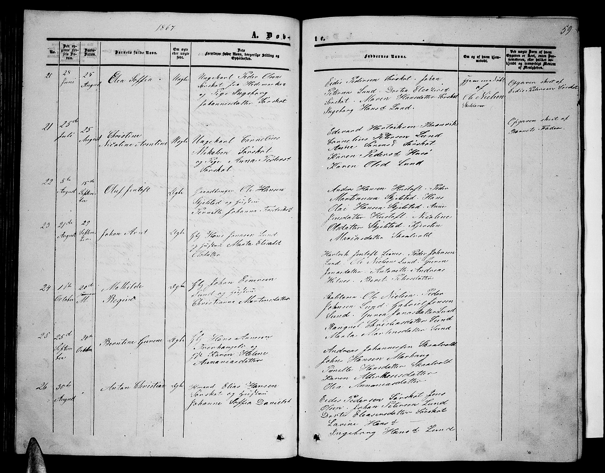 Ministerialprotokoller, klokkerbøker og fødselsregistre - Nordland, AV/SAT-A-1459/857/L0827: Parish register (copy) no. 857C02, 1852-1879, p. 59