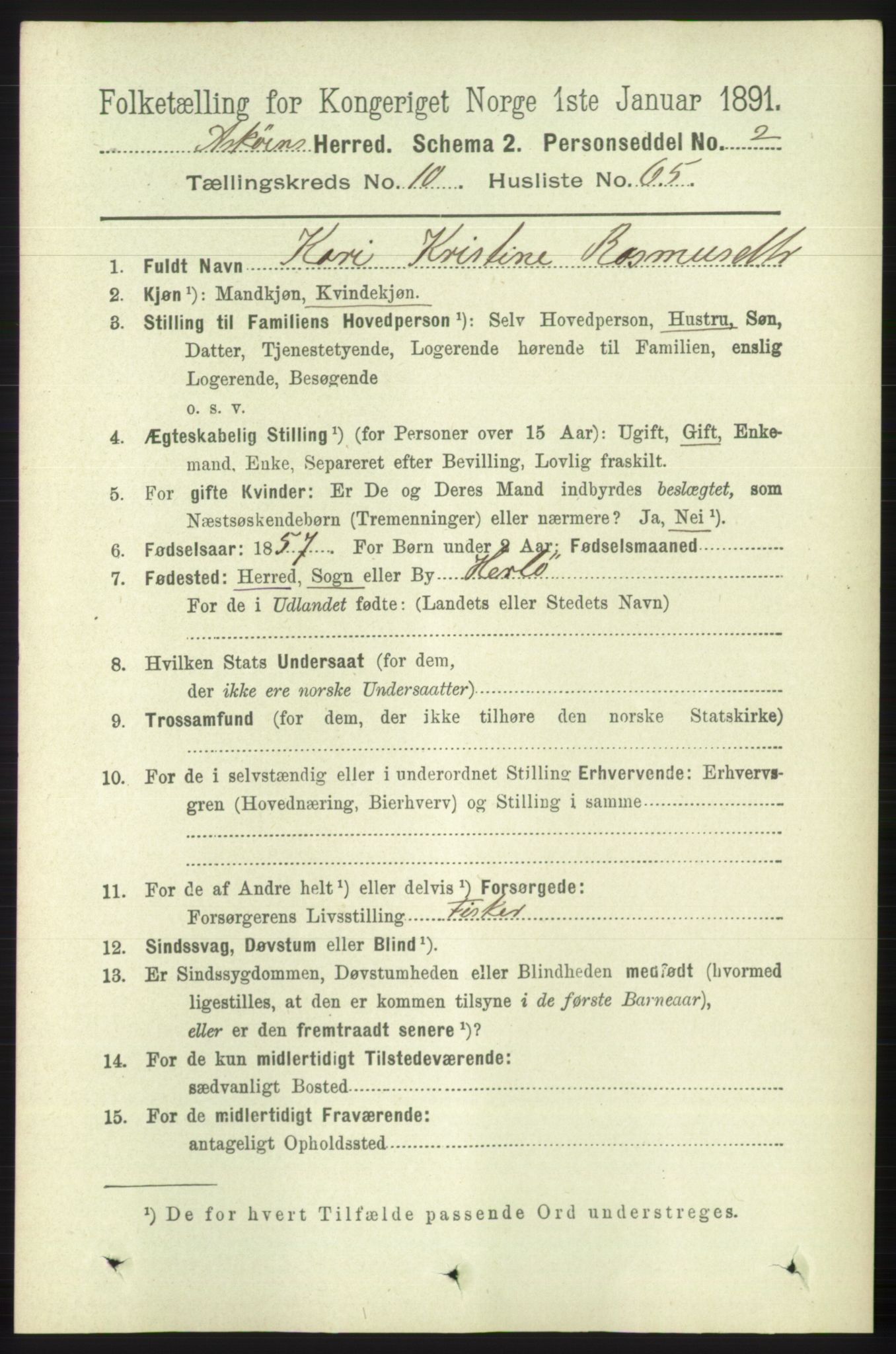 RA, 1891 census for 1247 Askøy, 1891, p. 6765