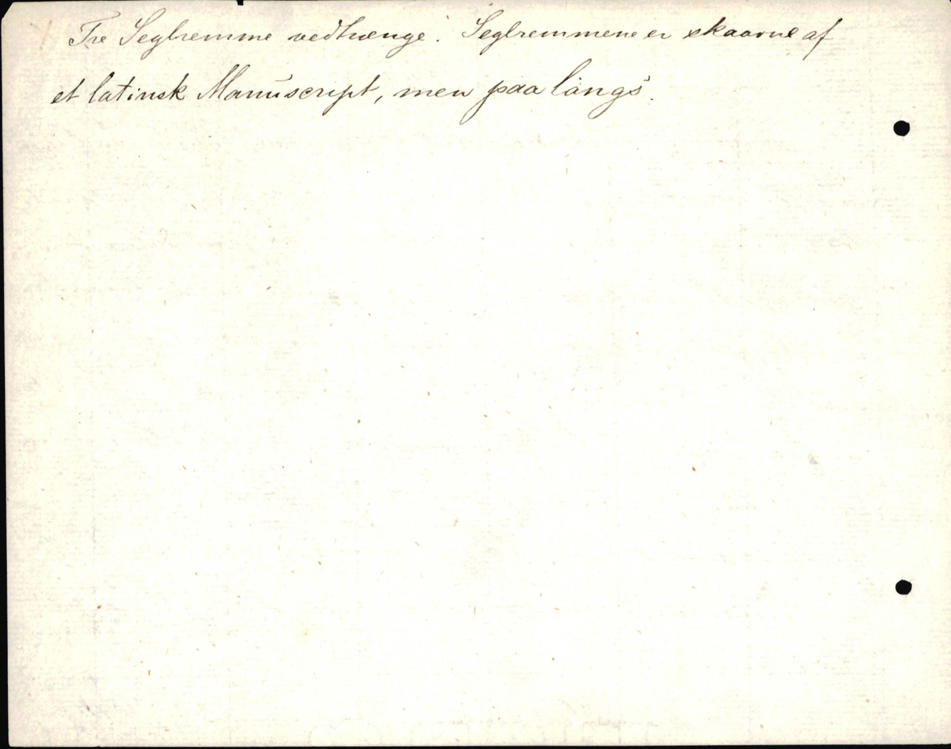 Riksarkivets diplomsamling, AV/RA-EA-5965/F35/F35d/L0001: Innlånte diplomer, seddelregister, 1316-1591, p. 382