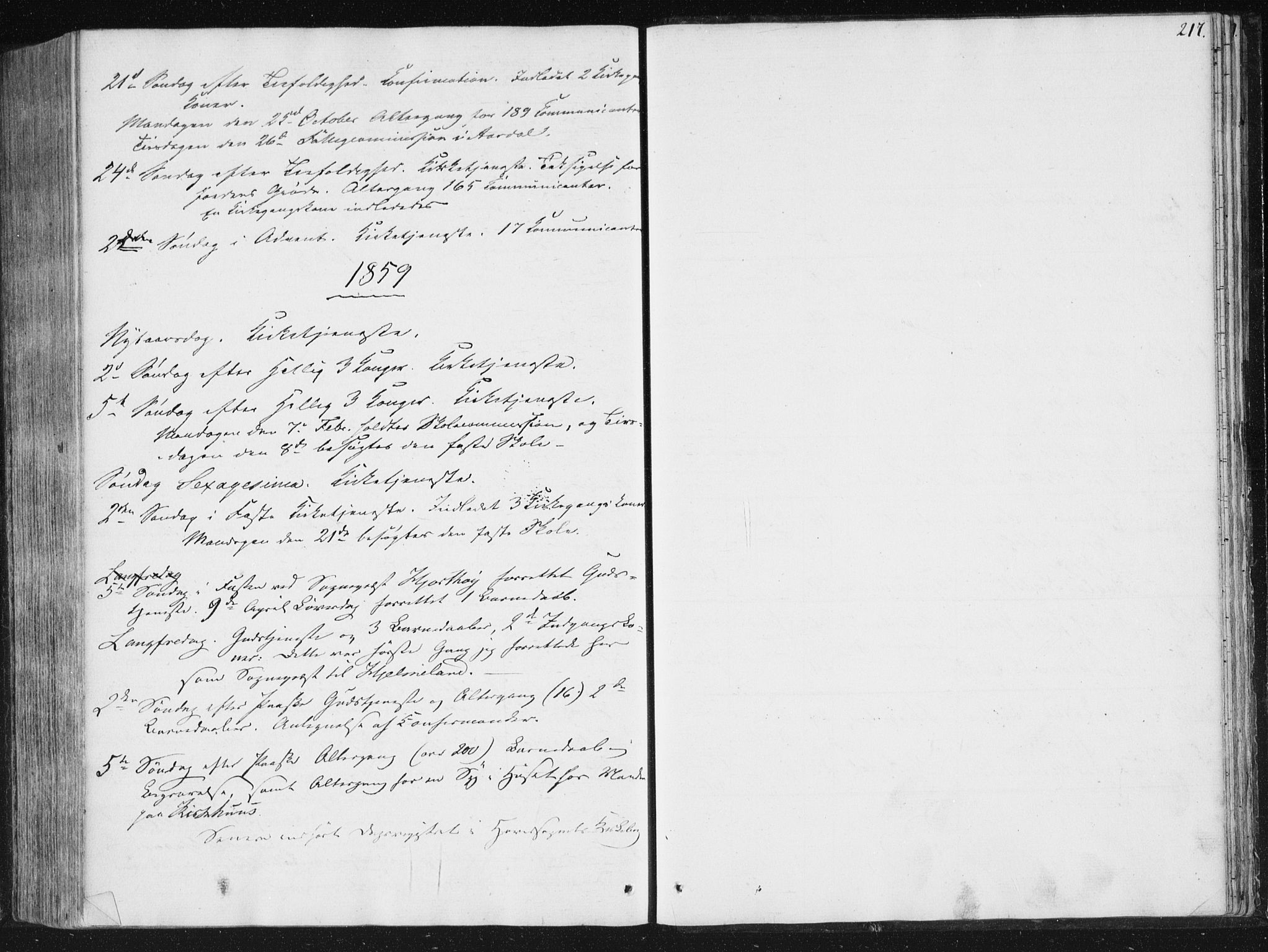 Hjelmeland sokneprestkontor, AV/SAST-A-101843/01/IV/L0008: Parish register (official) no. A 8, 1842-1861, p. 217