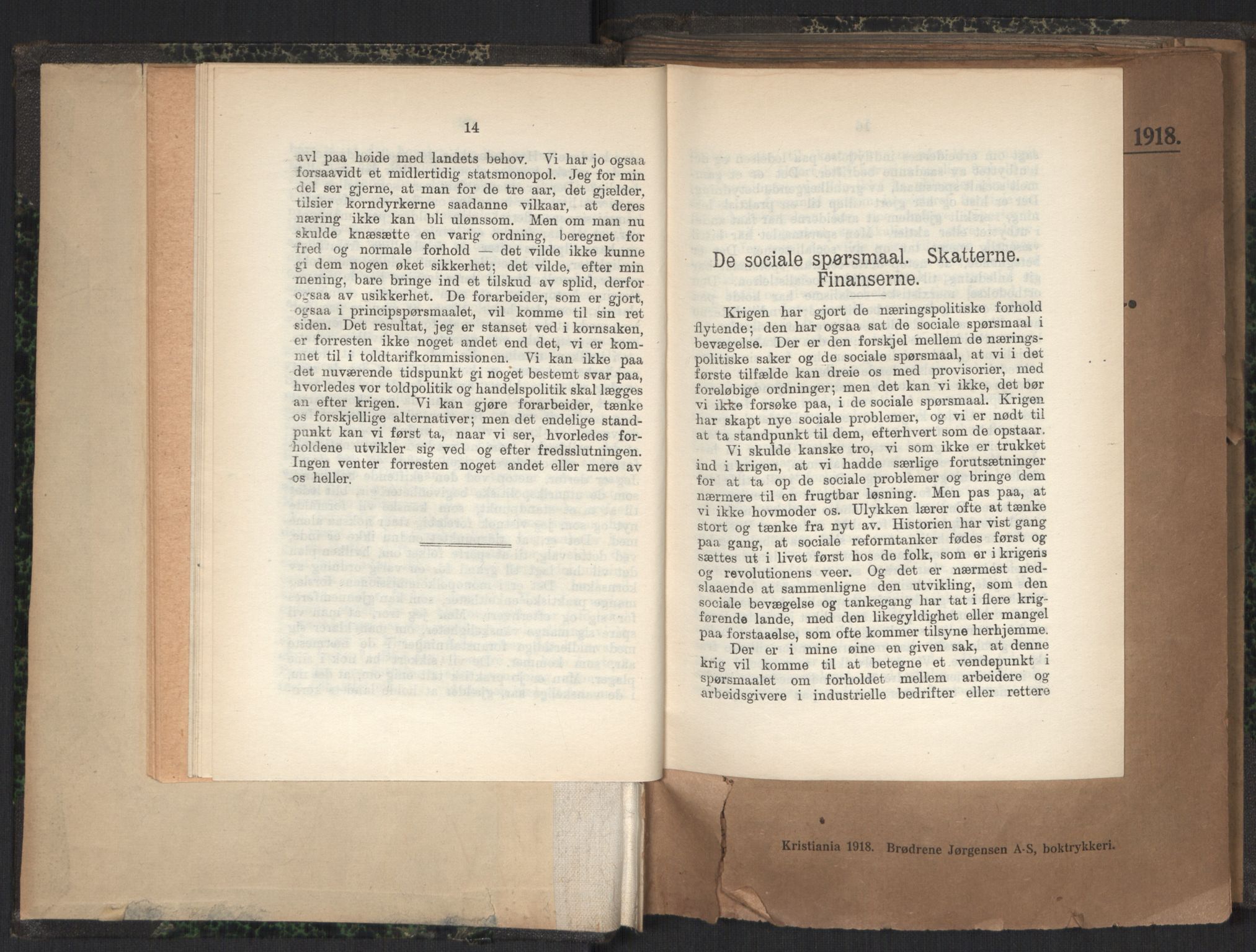 Venstres Hovedorganisasjon, RA/PA-0876/X/L0001: De eldste skrifter, 1860-1936, p. 30