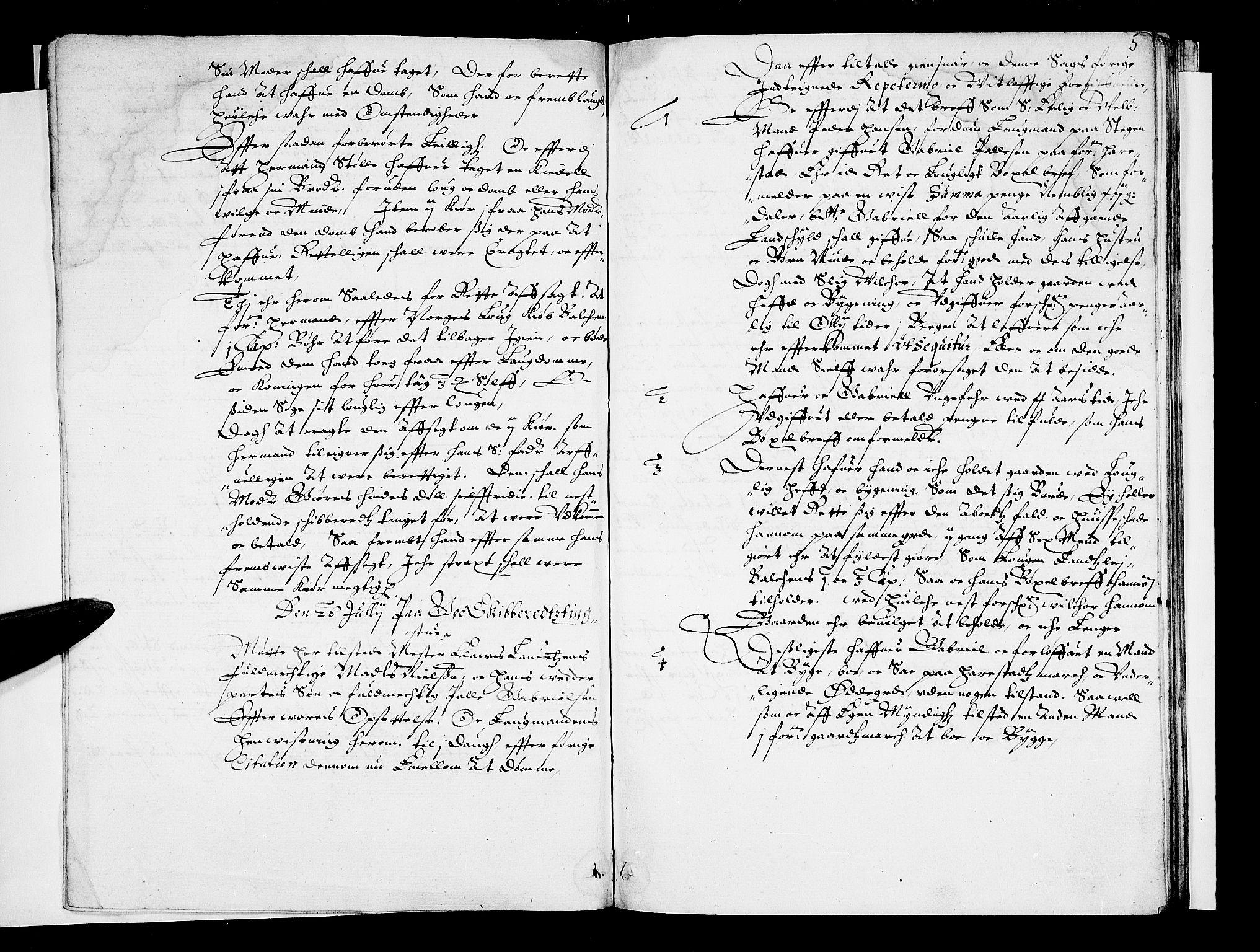 Jæren og Dalane sorenskriveri, AV/SAST-A-100306/3/30/30BA/L0011: TINGBOK, 1627-1629, p. 4b-5a