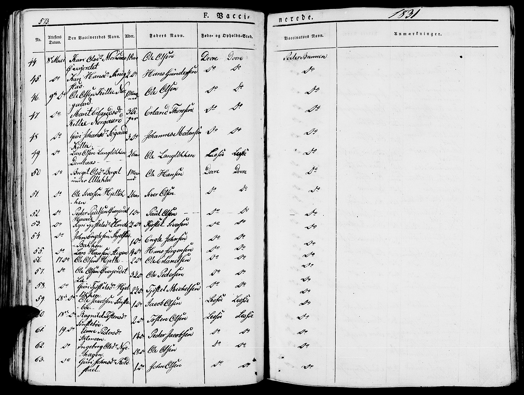 Lesja prestekontor, AV/SAH-PREST-068/H/Ha/Haa/L0005: Parish register (official) no. 5, 1830-1842, p. 573