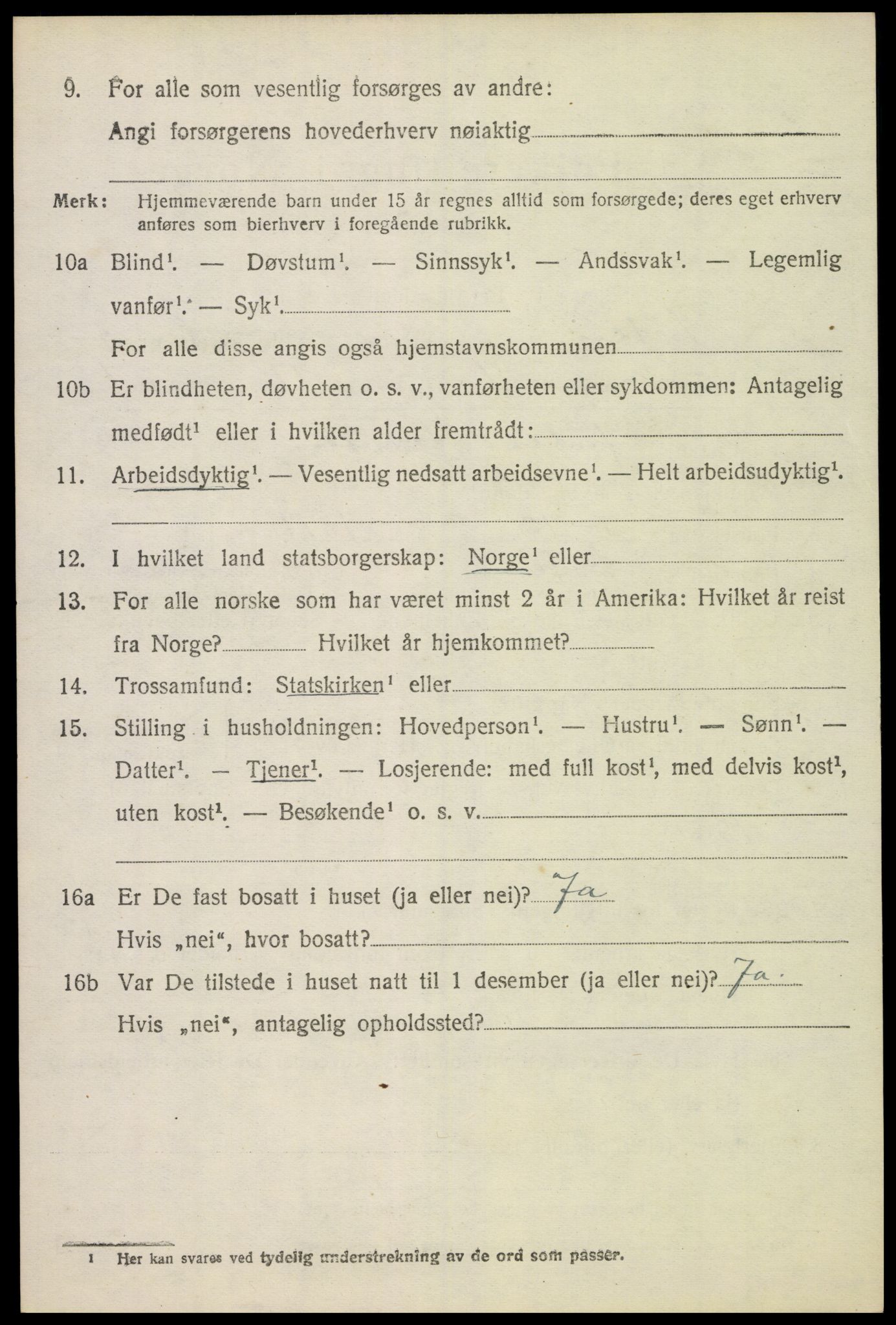 SAH, 1920 census for Løten, 1920, p. 7352