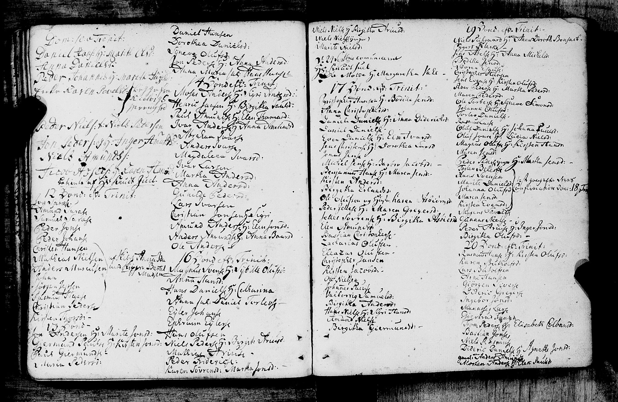 Måsøy sokneprestkontor, AV/SATØ-S-1348/B/L0026: Communicants register no. 26 (1), 1749-1804