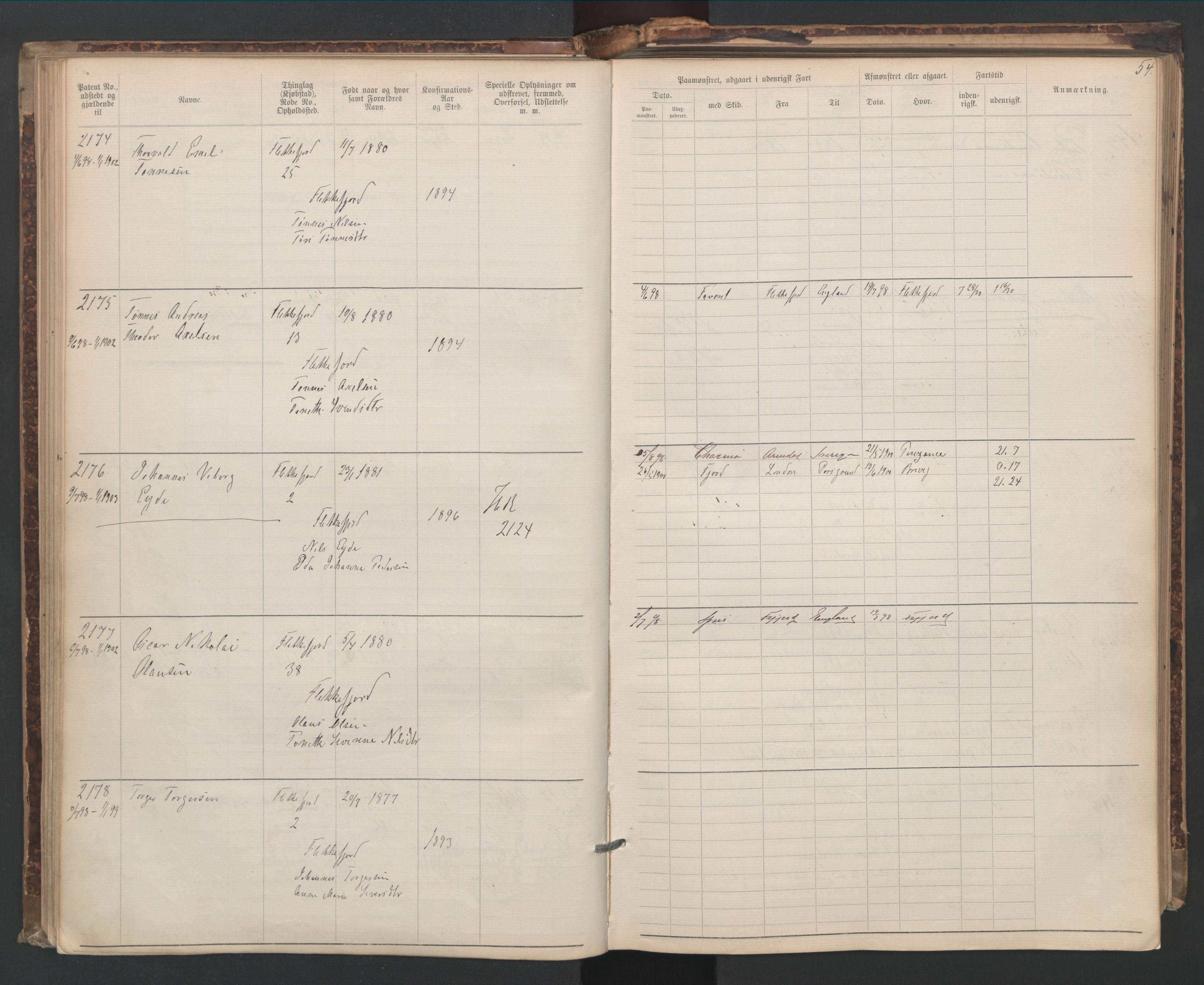 Flekkefjord mønstringskrets, AV/SAK-2031-0018/F/Fa/L0006: Annotasjonsrulle nr 1916-2964 med register, Æ-3, 1891-1948, p. 84