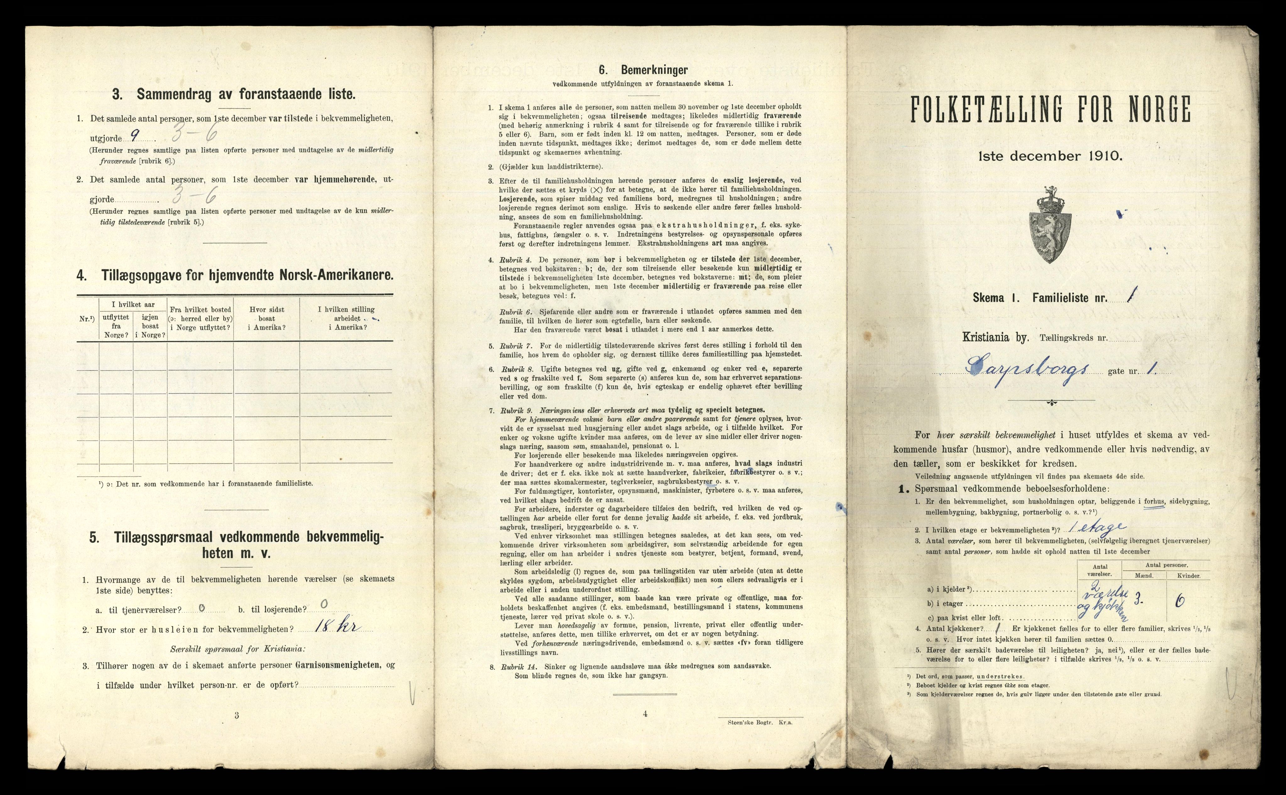 RA, 1910 census for Kristiania, 1910, p. 85089