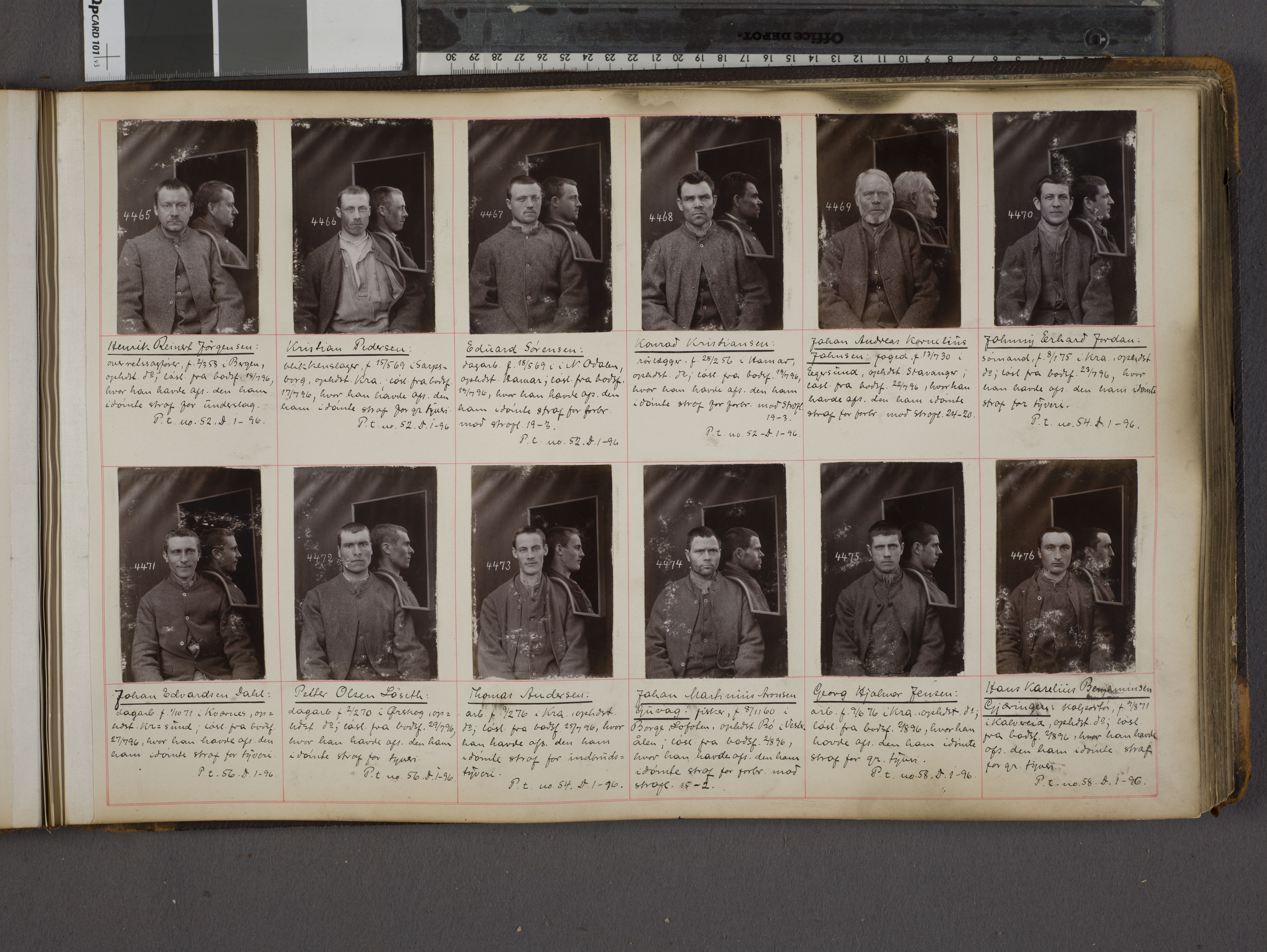 Oslo politikammer, Kriminalavdelingen, AV/SAO-A-11137/U/Ua/L0004: Forbryteralbum, 1895-1897, p. 37