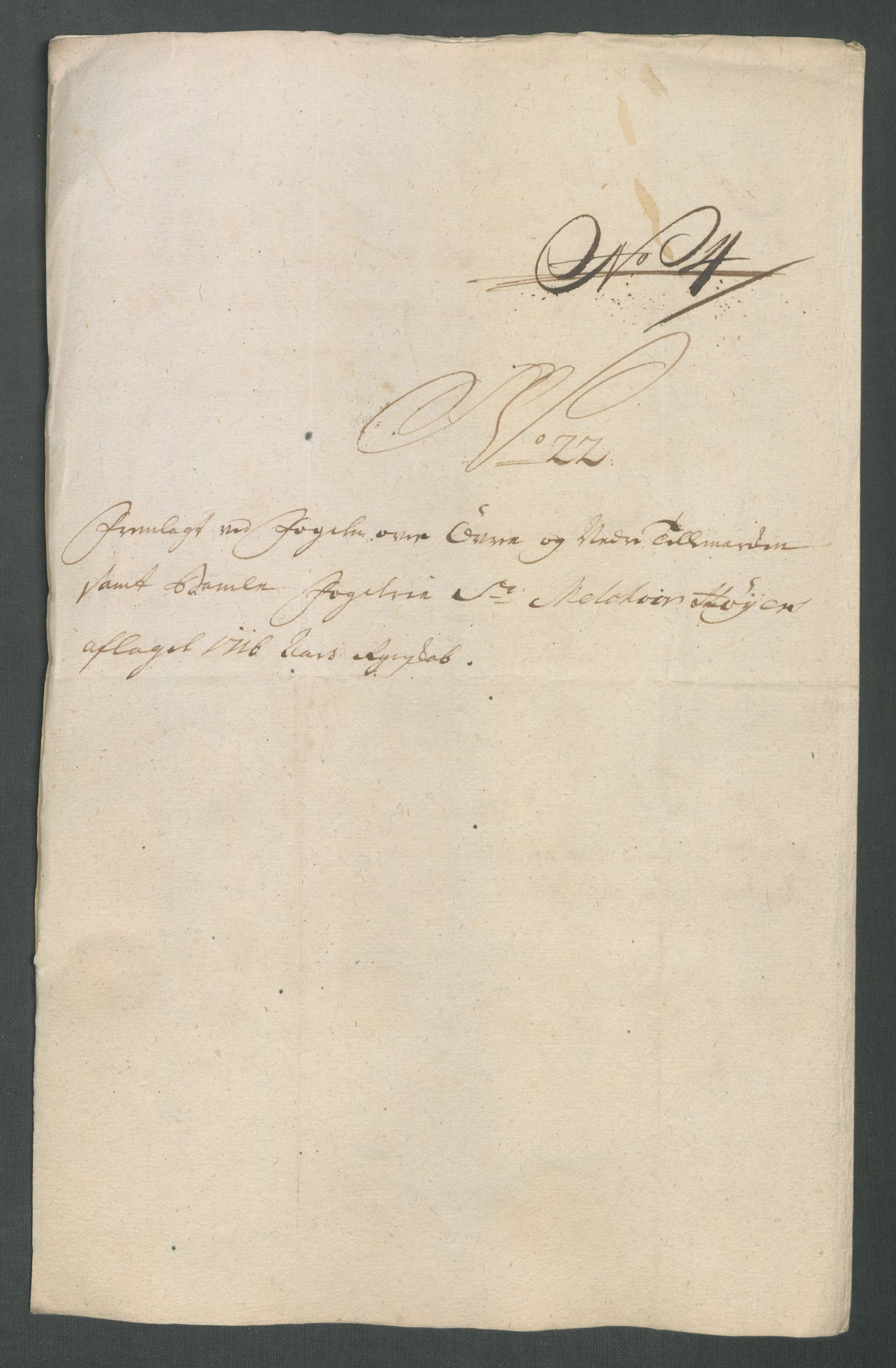 Rentekammeret inntil 1814, Reviderte regnskaper, Fogderegnskap, AV/RA-EA-4092/R36/L2128: Fogderegnskap Øvre og Nedre Telemark og Bamble, 1716, p. 291