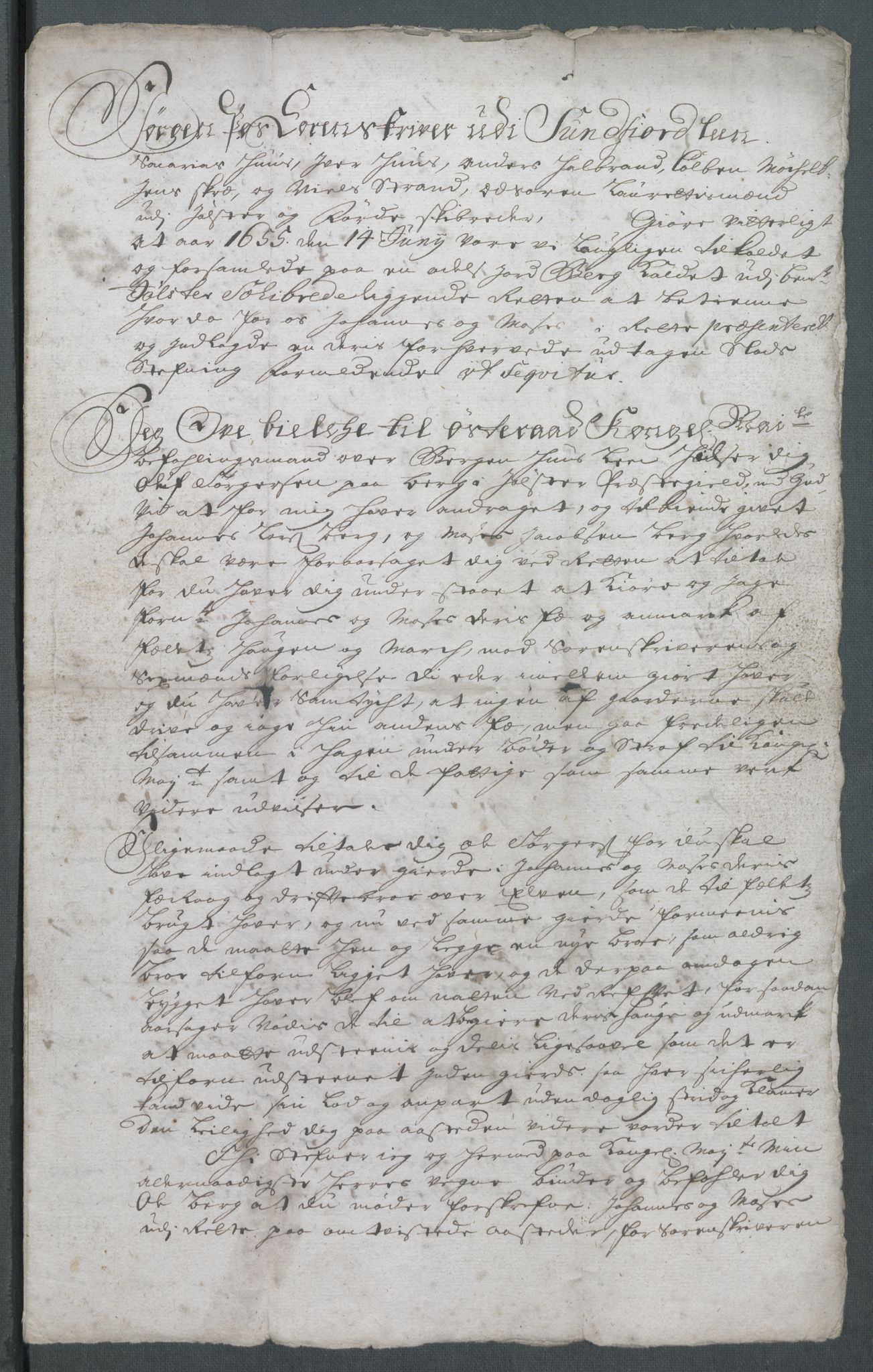Riksarkivets diplomsamling, AV/RA-EA-5965/F02/L0166: Dokumenter, 1654-1656, p. 123