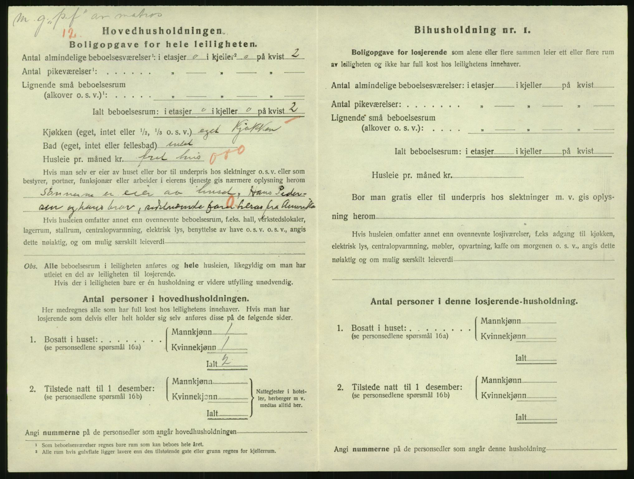 SAK, 1920 census for Risør, 1920, p. 1660