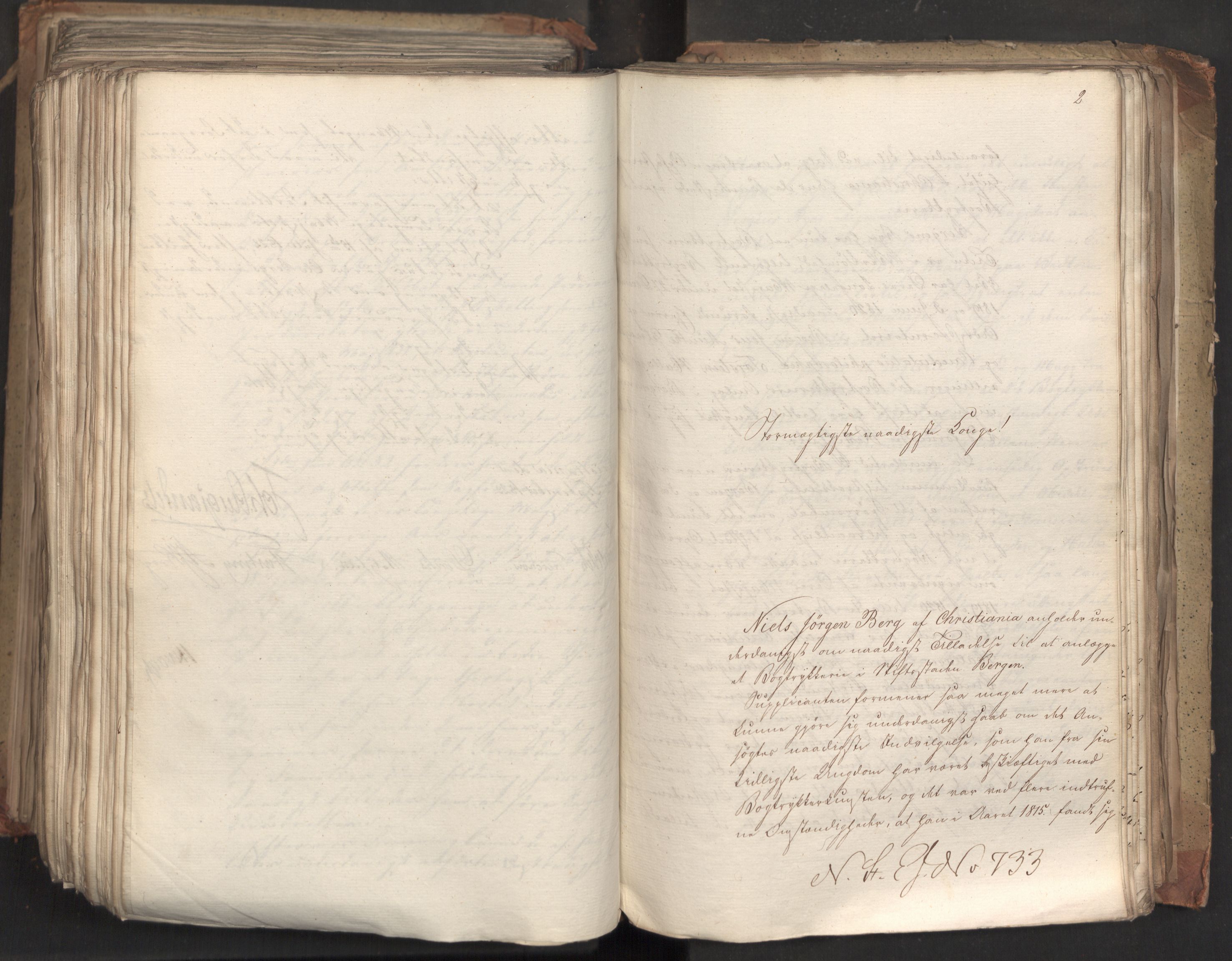 Statsrådsavdelingen i Stockholm, AV/RA-S-1003/D/Da/L0035: Regjeringsinnstillinger nr. 541-840, 1823, p. 527