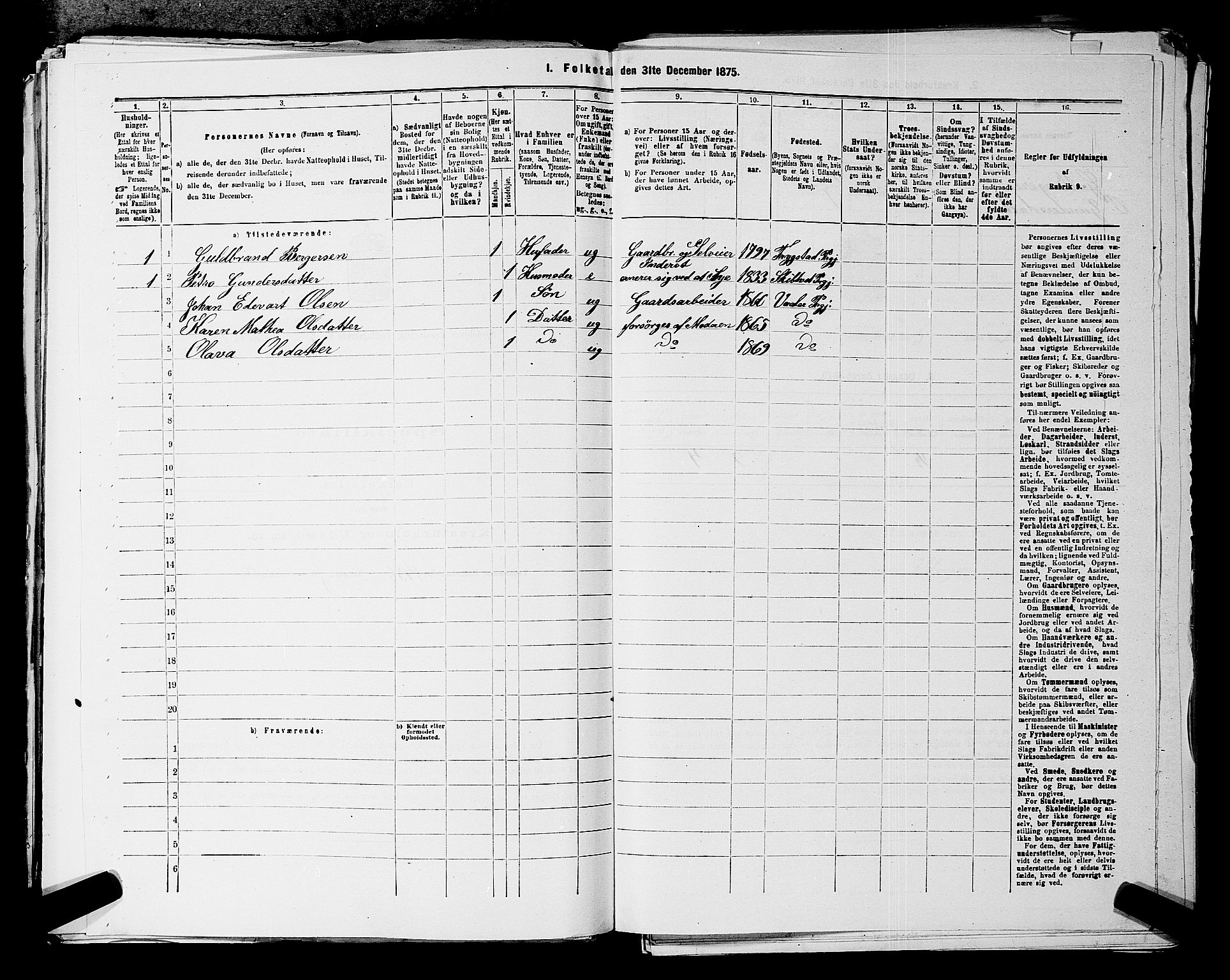 RA, 1875 census for 0123P Spydeberg, 1875, p. 555