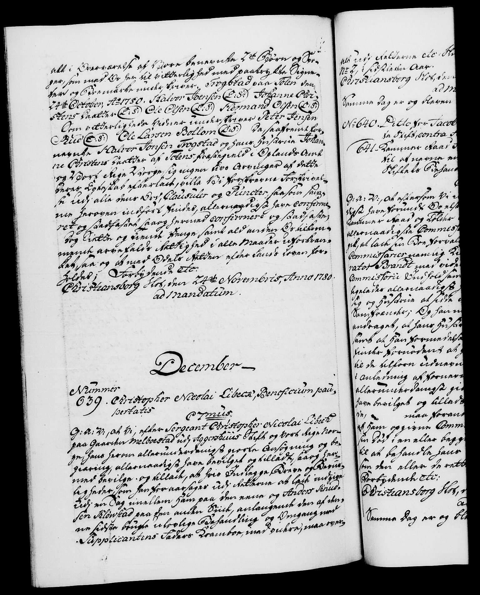 Danske Kanselli 1572-1799, RA/EA-3023/F/Fc/Fca/Fcaa/L0048: Norske registre, 1779-1781, p. 452b