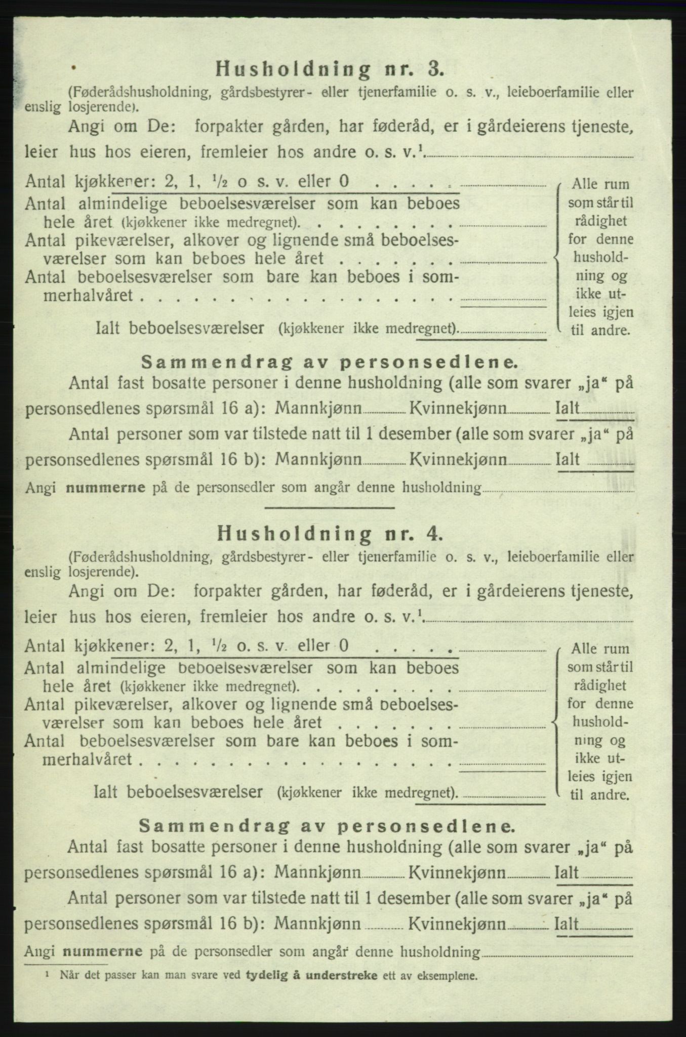 SAB, 1920 census for Skånevik, 1920, p. 985