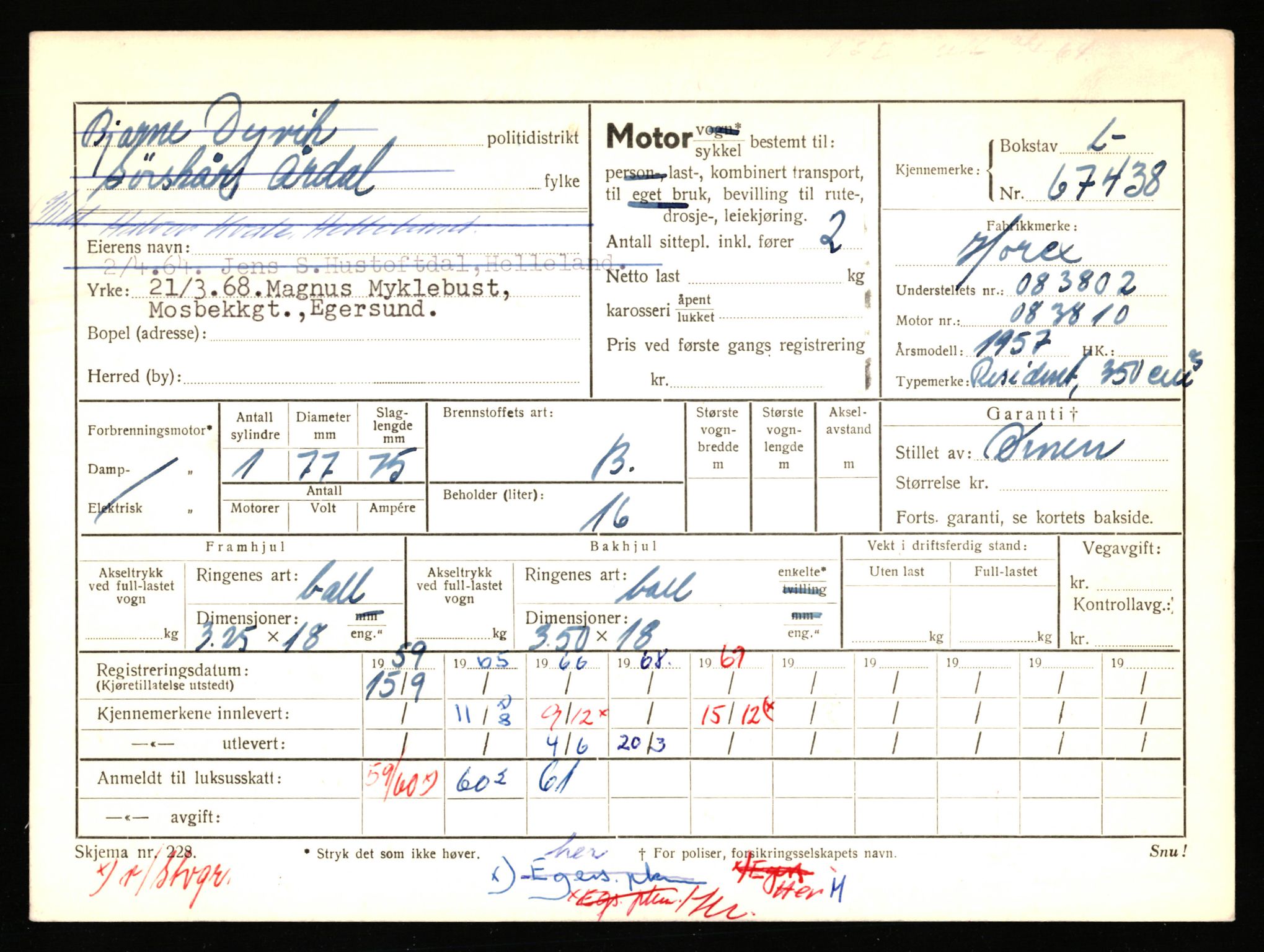 Stavanger trafikkstasjon, AV/SAST-A-101942/0/F/L0065: L-65400 - L-67649, 1930-1971, p. 1429