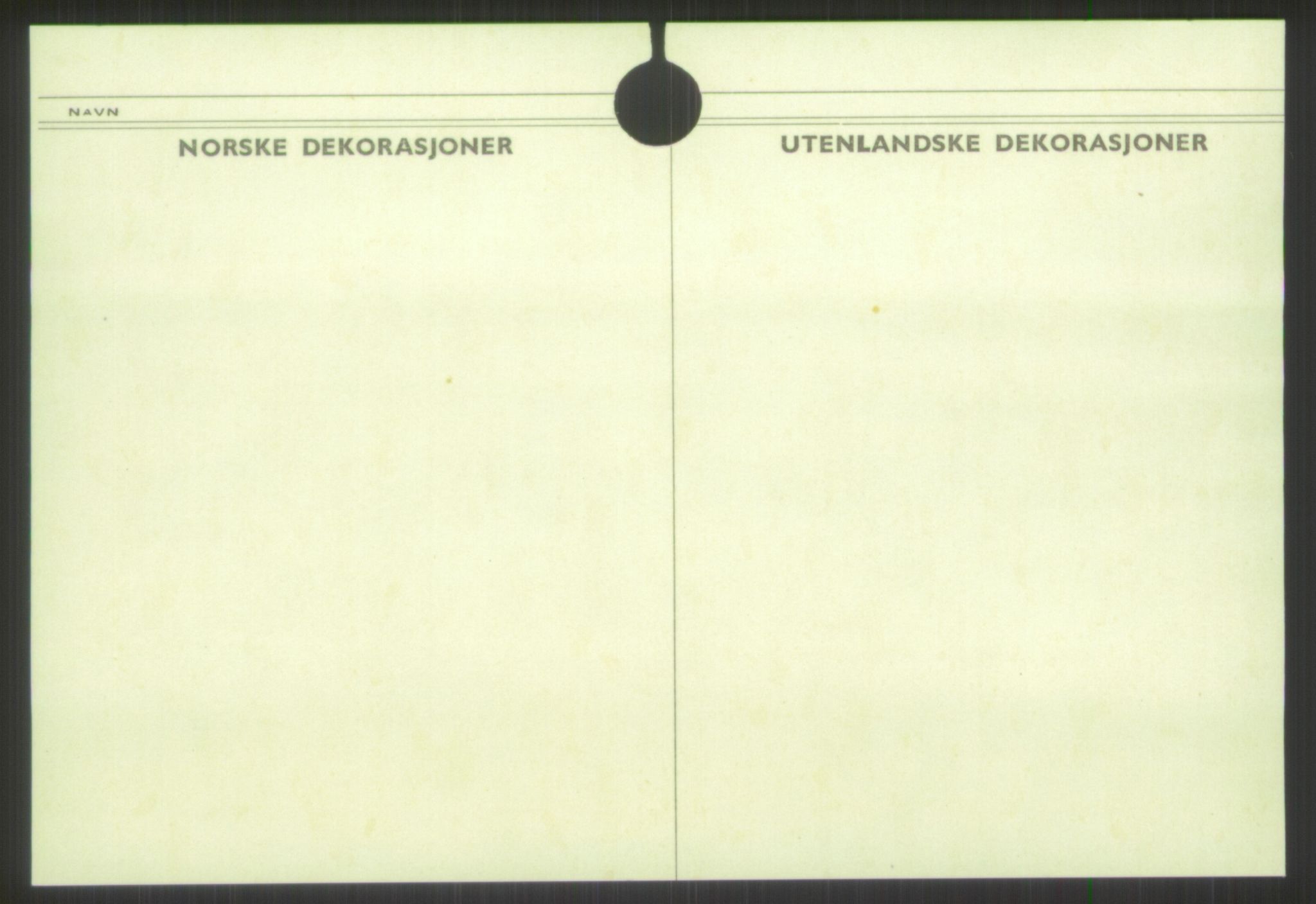 Forsvaret, Krigsdekorasjonskanselliet, RA/RAFA-5156/G/Gd/L0001: Diverse registre, 1944-1956, p. 490