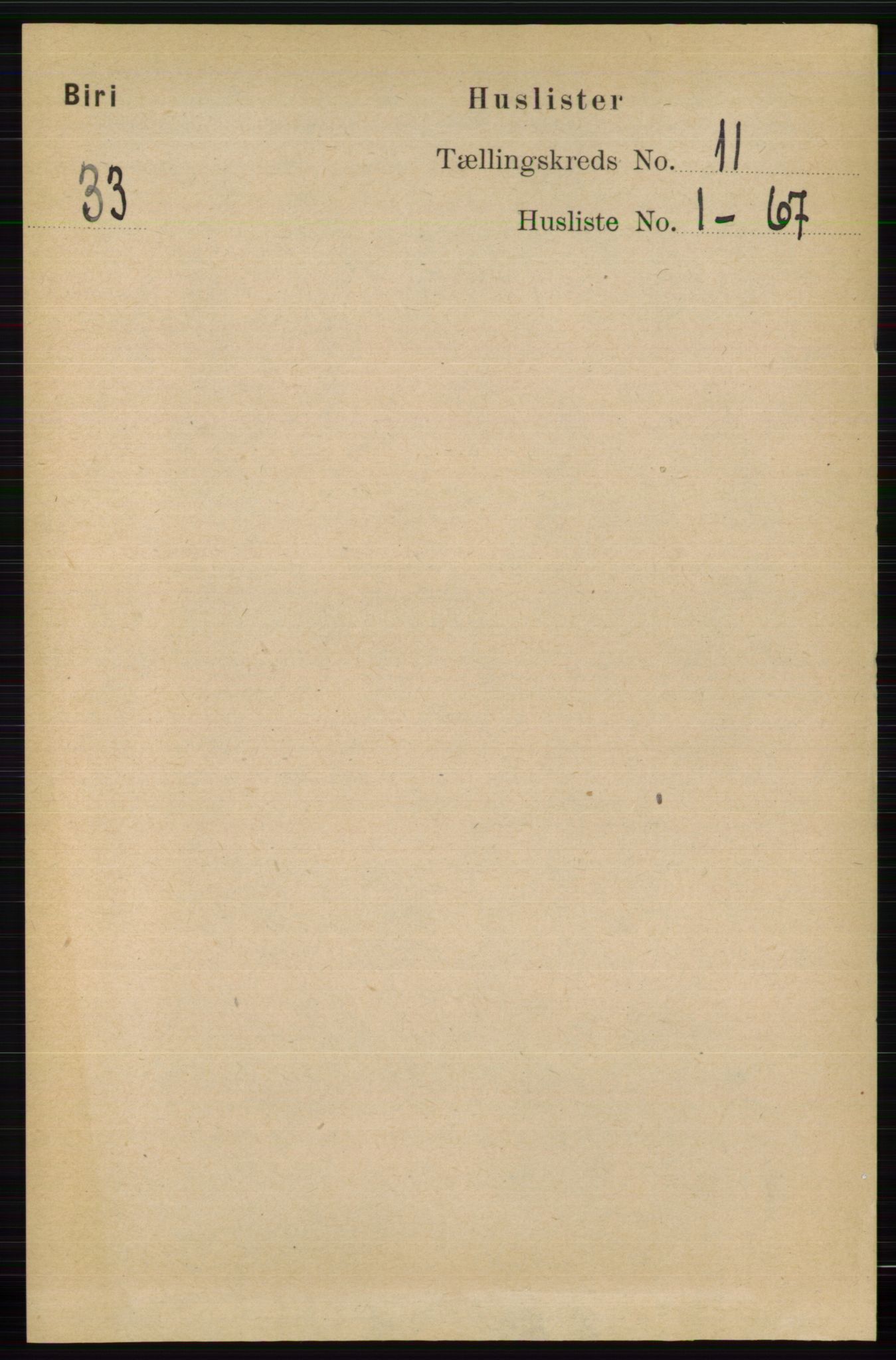RA, 1891 census for 0525 Biri, 1891, p. 4292
