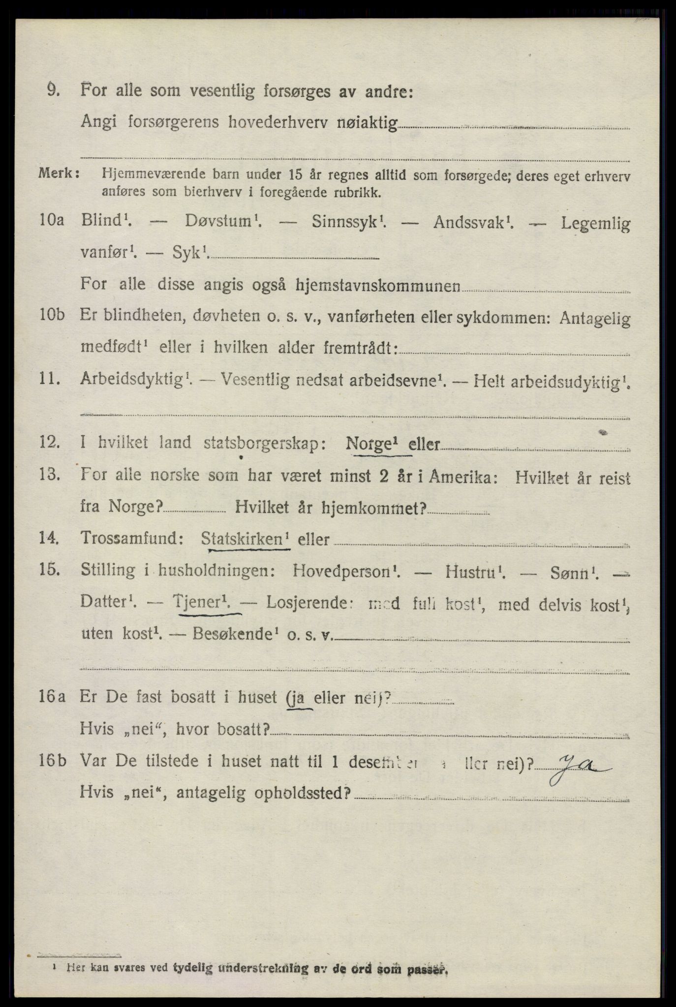 SAO, 1920 census for Fet, 1920, p. 2047