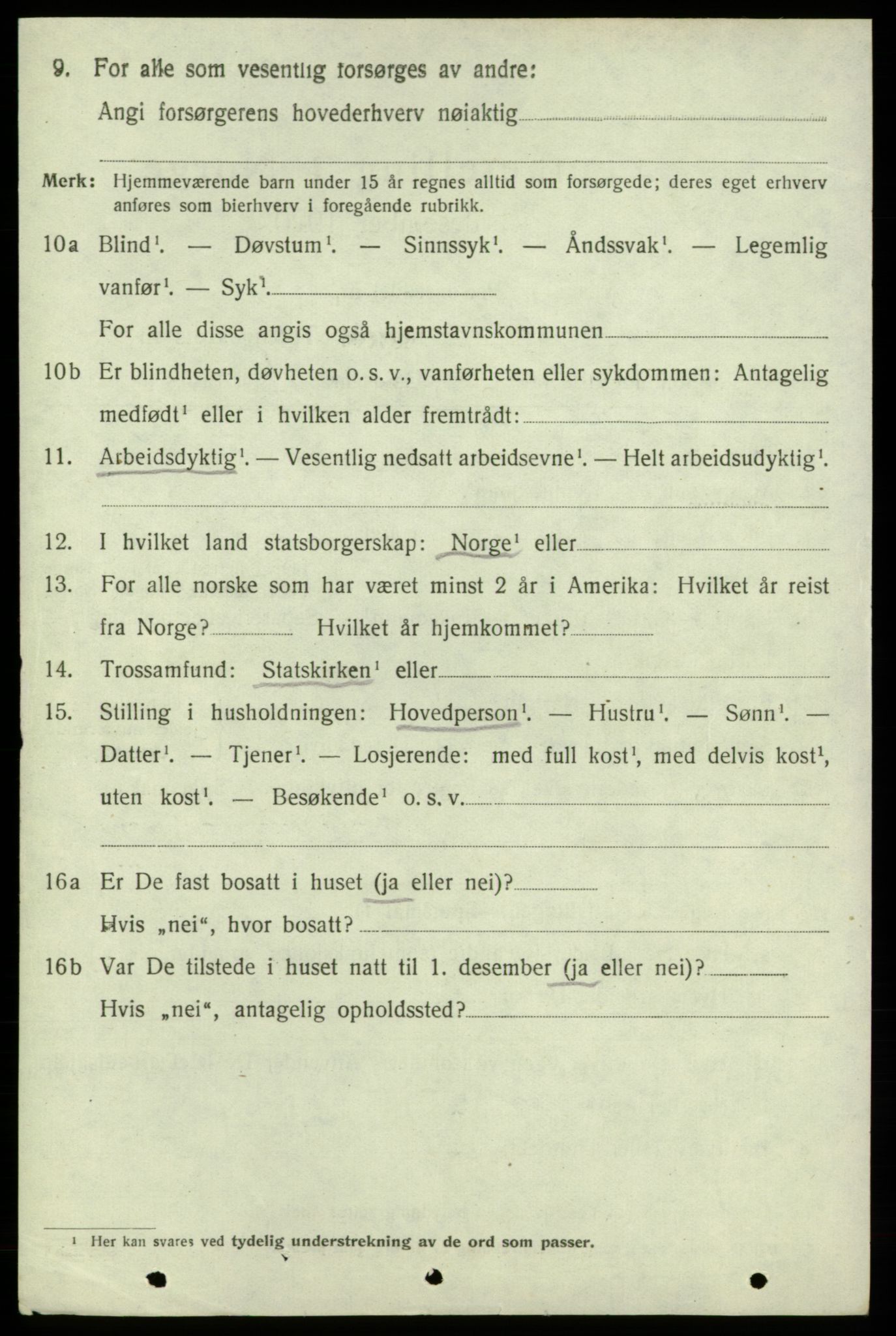 SAB, 1920 census for Kvinnherad, 1920, p. 7625