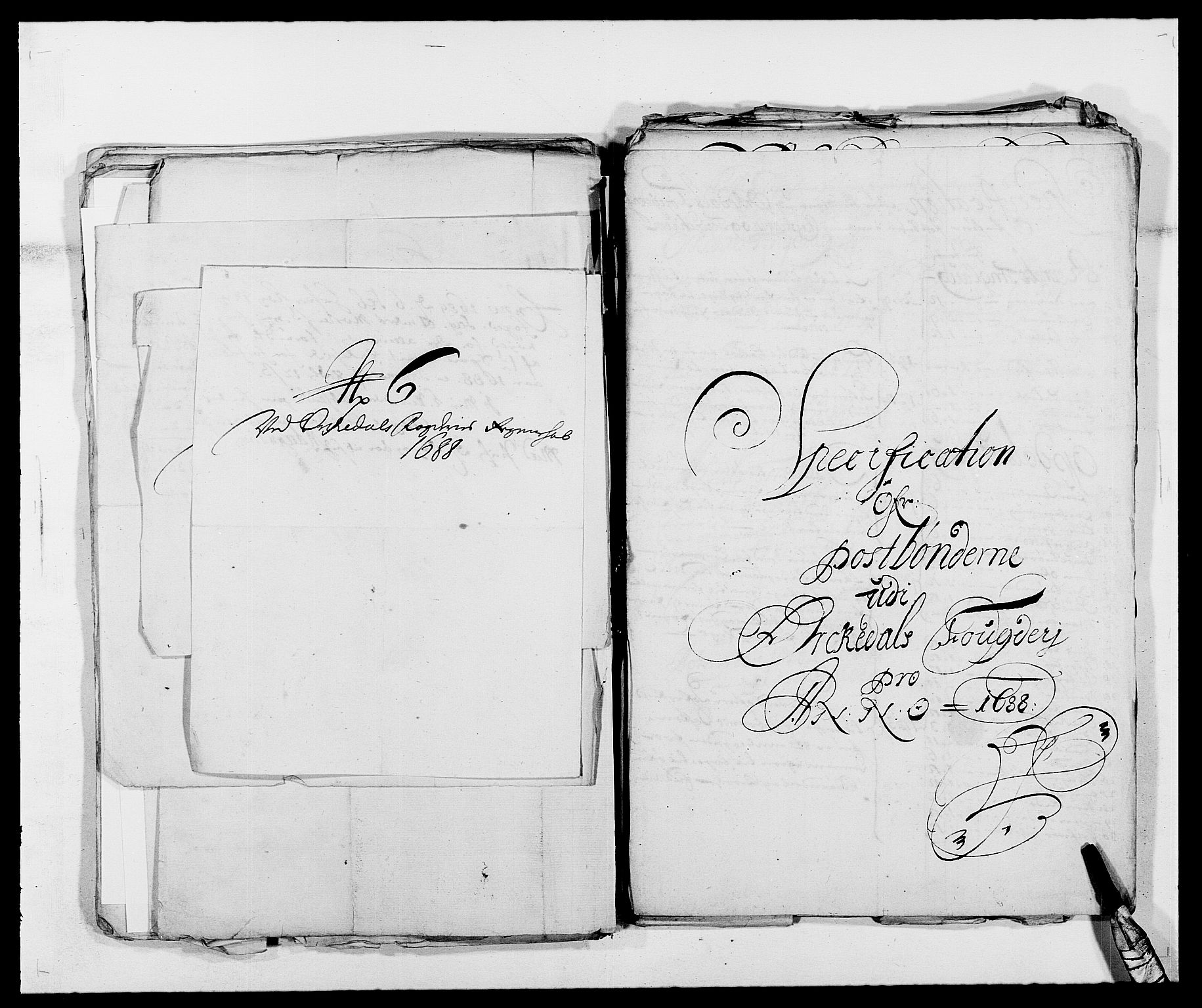 Rentekammeret inntil 1814, Reviderte regnskaper, Fogderegnskap, AV/RA-EA-4092/R58/L3935: Fogderegnskap Orkdal, 1687-1688, p. 367