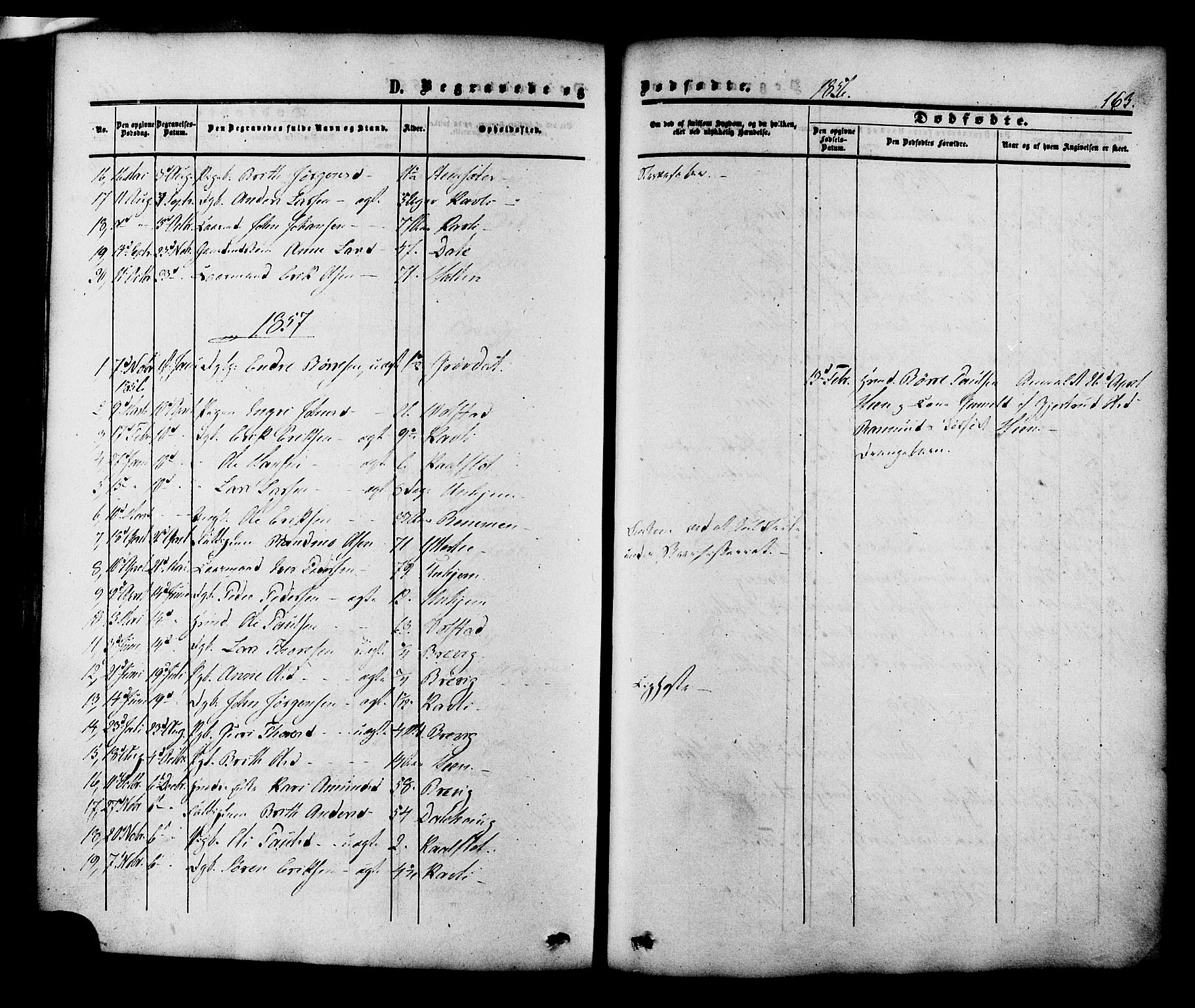 Ministerialprotokoller, klokkerbøker og fødselsregistre - Møre og Romsdal, SAT/A-1454/545/L0586: Parish register (official) no. 545A02, 1854-1877, p. 163