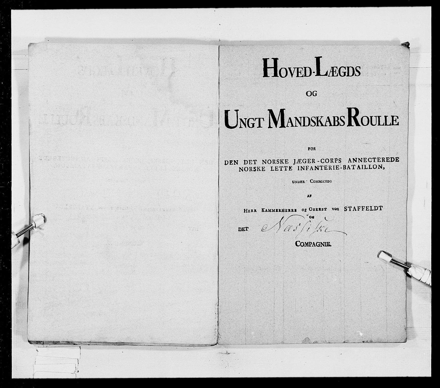 Generalitets- og kommissariatskollegiet, Det kongelige norske kommissariatskollegium, AV/RA-EA-5420/E/Eh/L0023: Norske jegerkorps, 1805, p. 142
