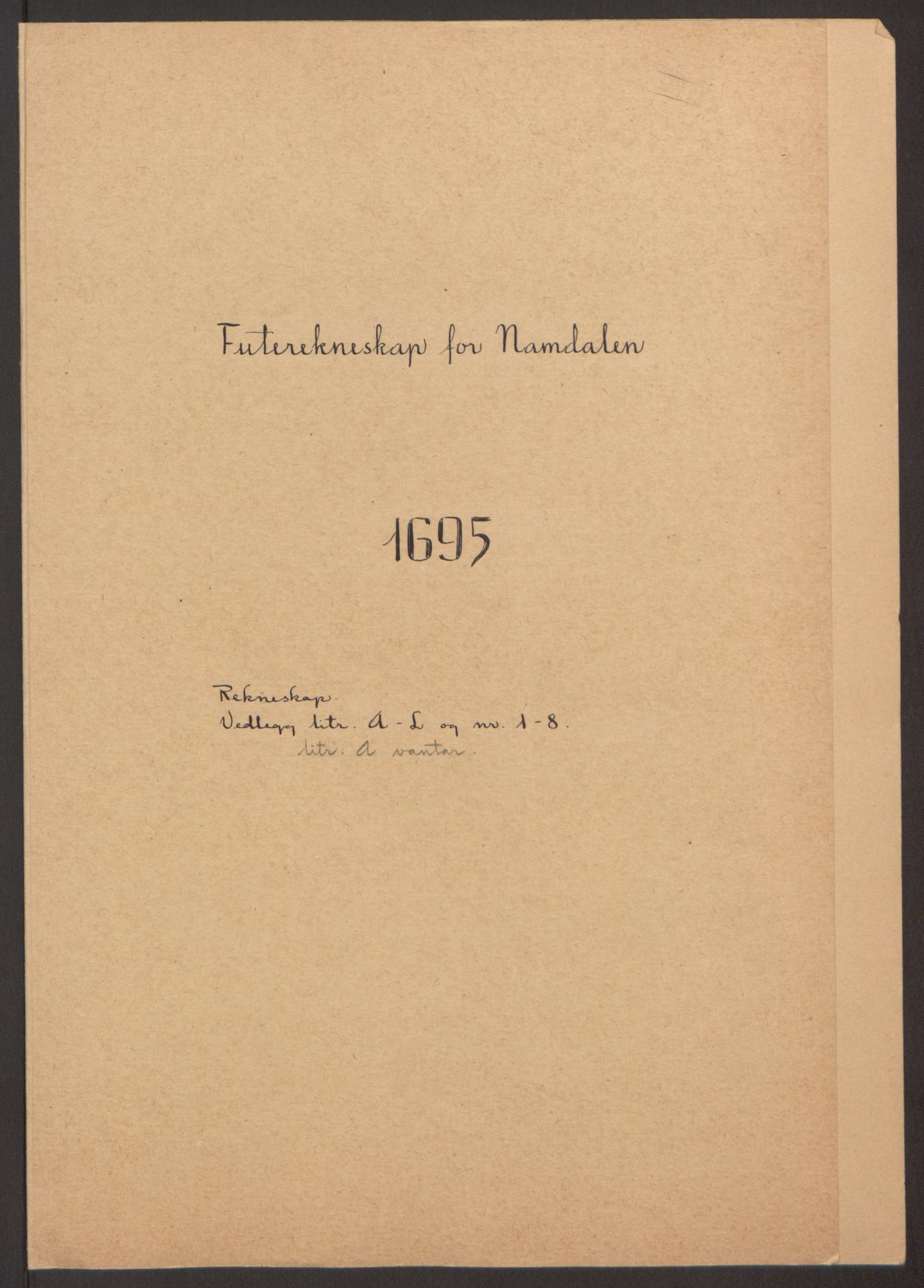 Rentekammeret inntil 1814, Reviderte regnskaper, Fogderegnskap, RA/EA-4092/R64/L4424: Fogderegnskap Namdal, 1692-1695, p. 450