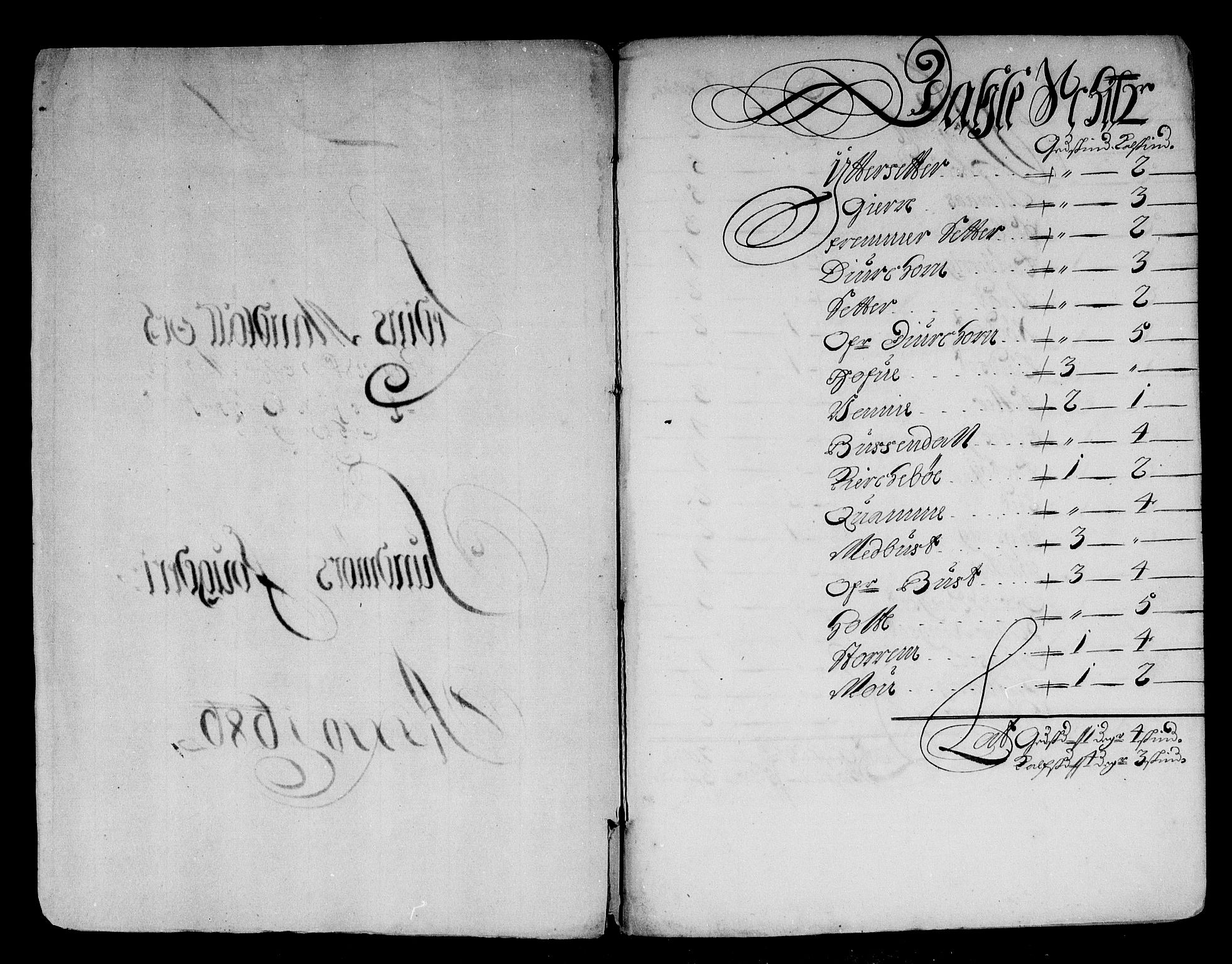 Rentekammeret inntil 1814, Reviderte regnskaper, Stiftamtstueregnskaper, Bergen stiftamt, AV/RA-EA-6043/R/Rc/L0081: Bergen stiftamt, 1686