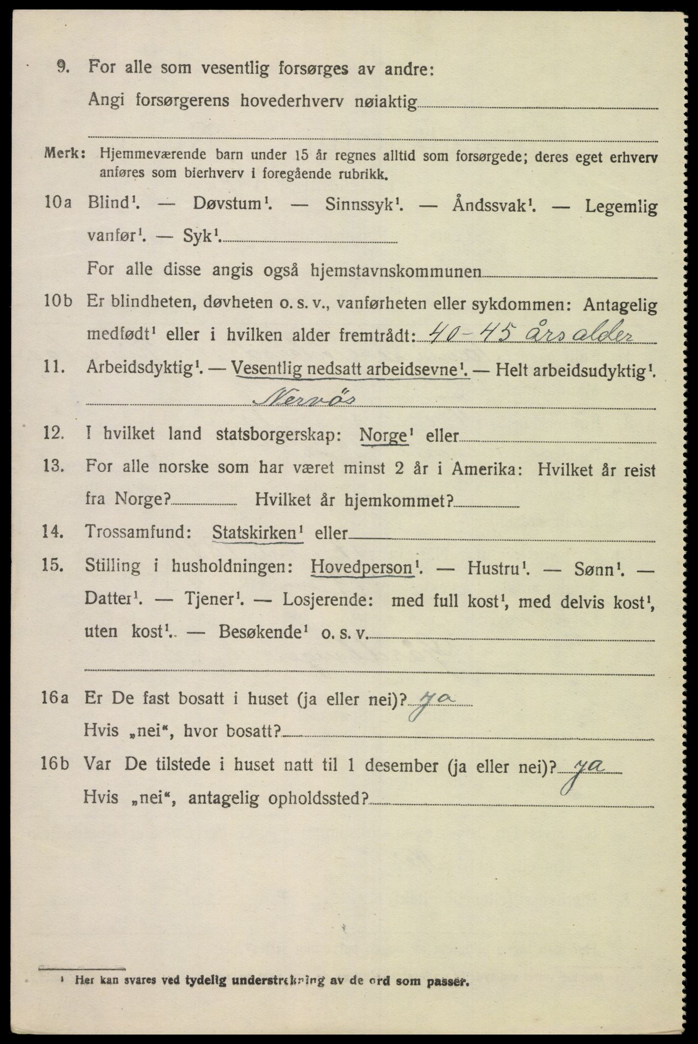 SAK, 1920 census for Finsland, 1920, p. 1815