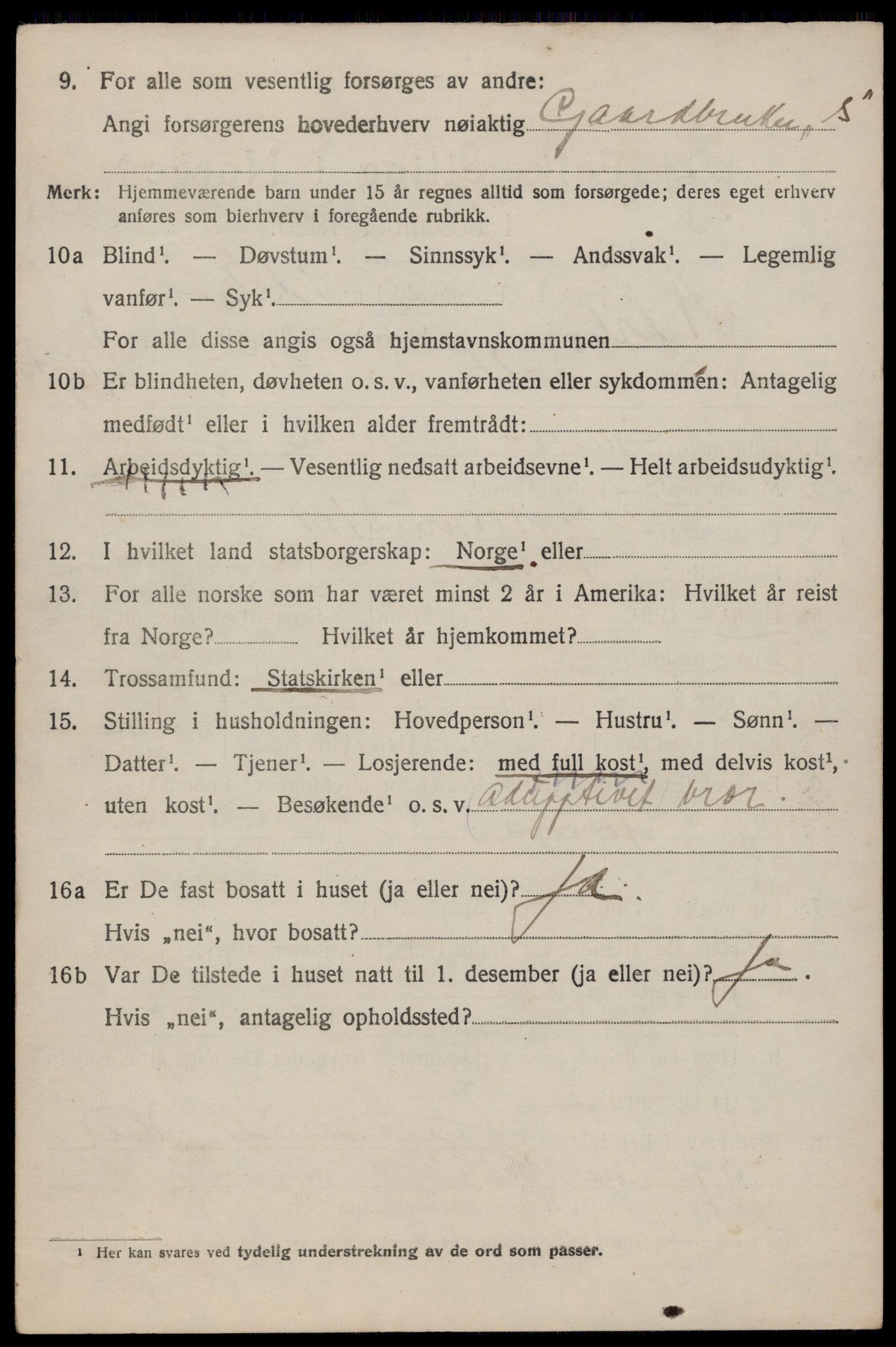 SAST, 1920 census for Nærbø, 1920, p. 5366