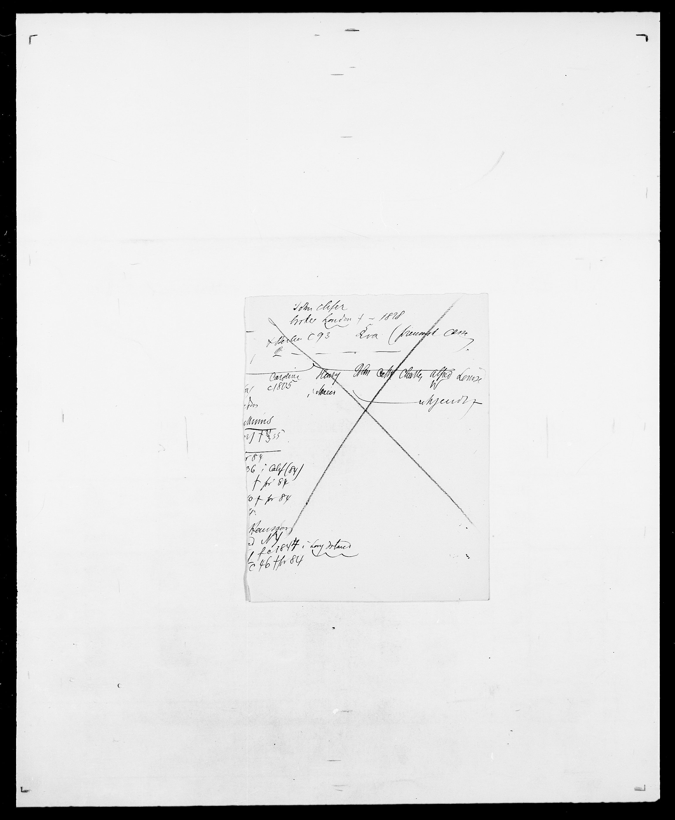 Delgobe, Charles Antoine - samling, SAO/PAO-0038/D/Da/L0021: Klagenberg - Kristoft, p. 414