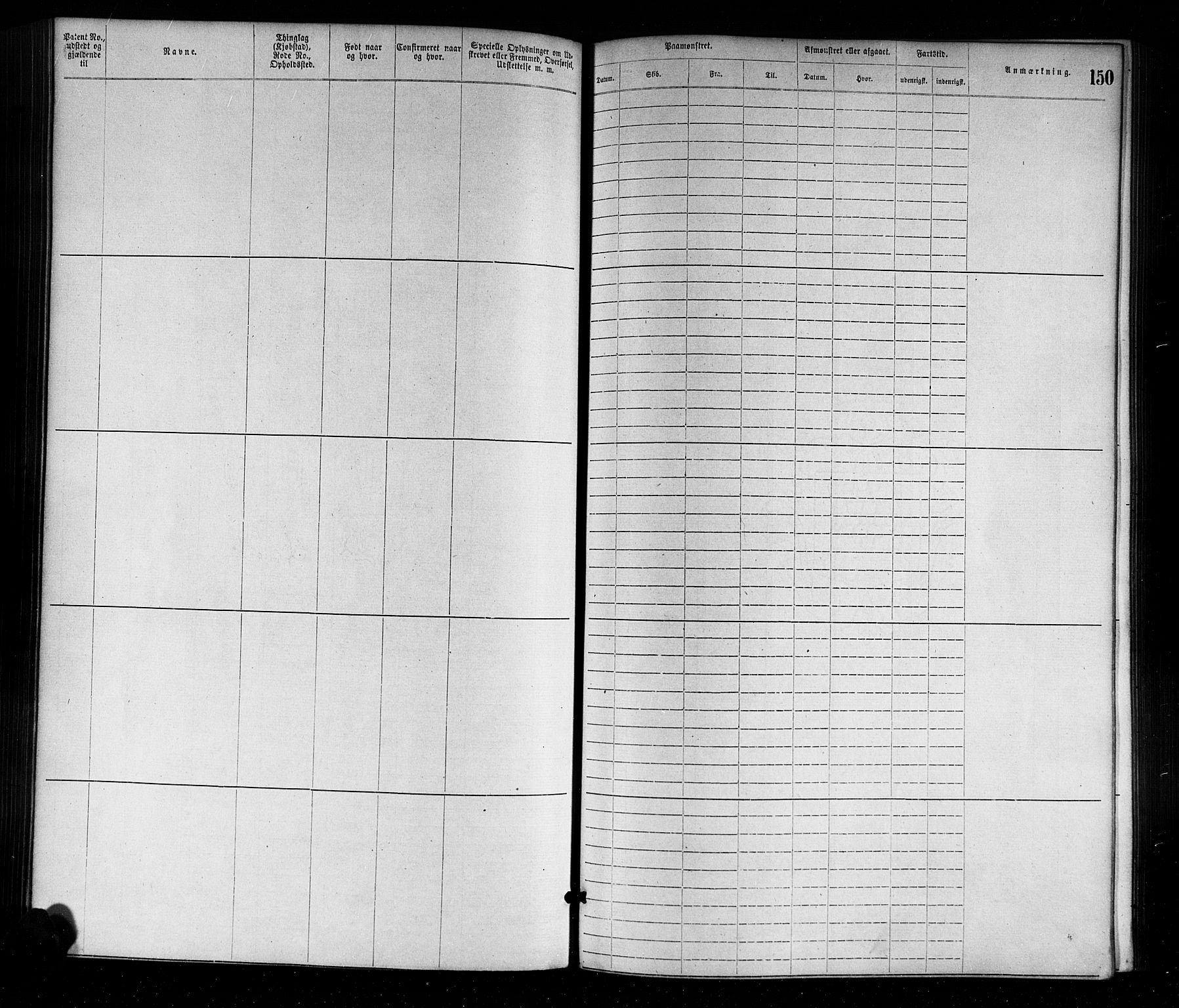 Farsund mønstringskrets, AV/SAK-2031-0017/F/Fa/L0001: Annotasjonsrulle nr 1-1920 med register, M-1, 1869-1877, p. 179