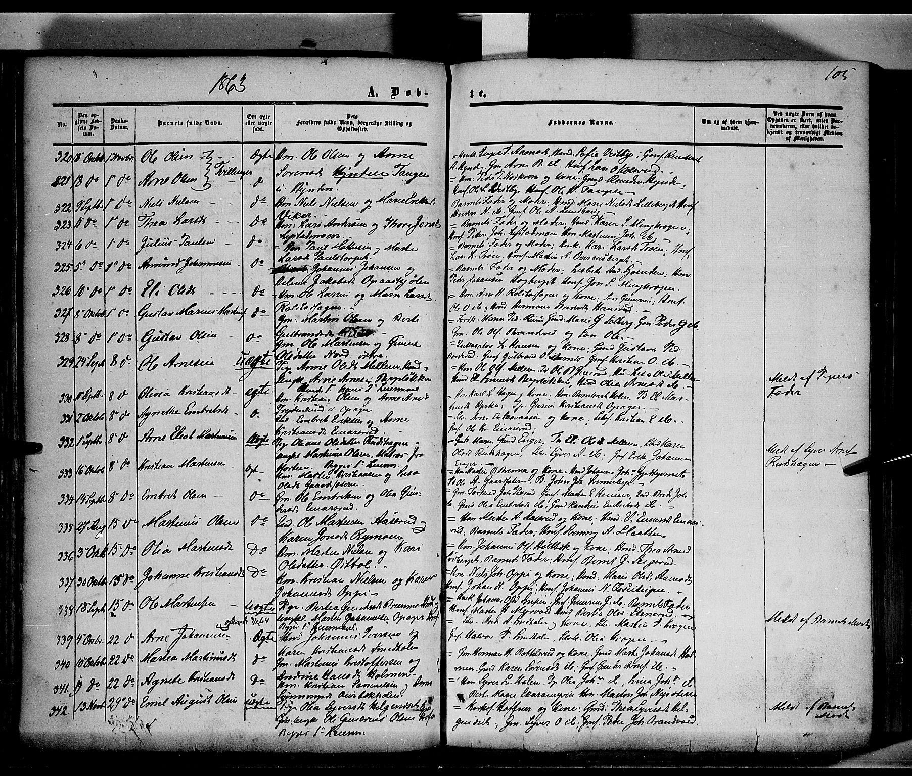 Grue prestekontor, AV/SAH-PREST-036/H/Ha/Haa/L0009: Parish register (official) no. 9, 1859-1863, p. 105