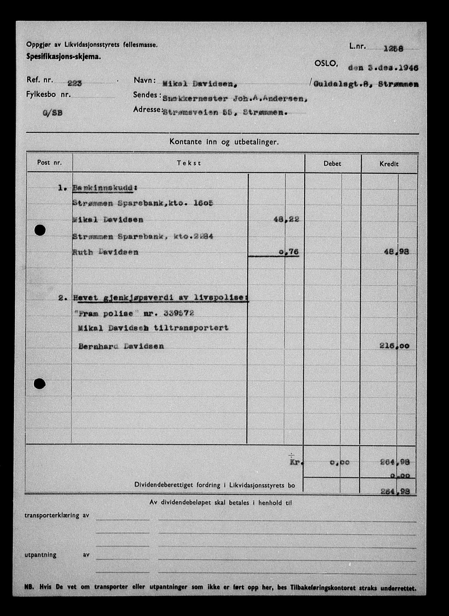 Justisdepartementet, Tilbakeføringskontoret for inndratte formuer, AV/RA-S-1564/H/Hc/Hcc/L0929: --, 1945-1947, p. 690