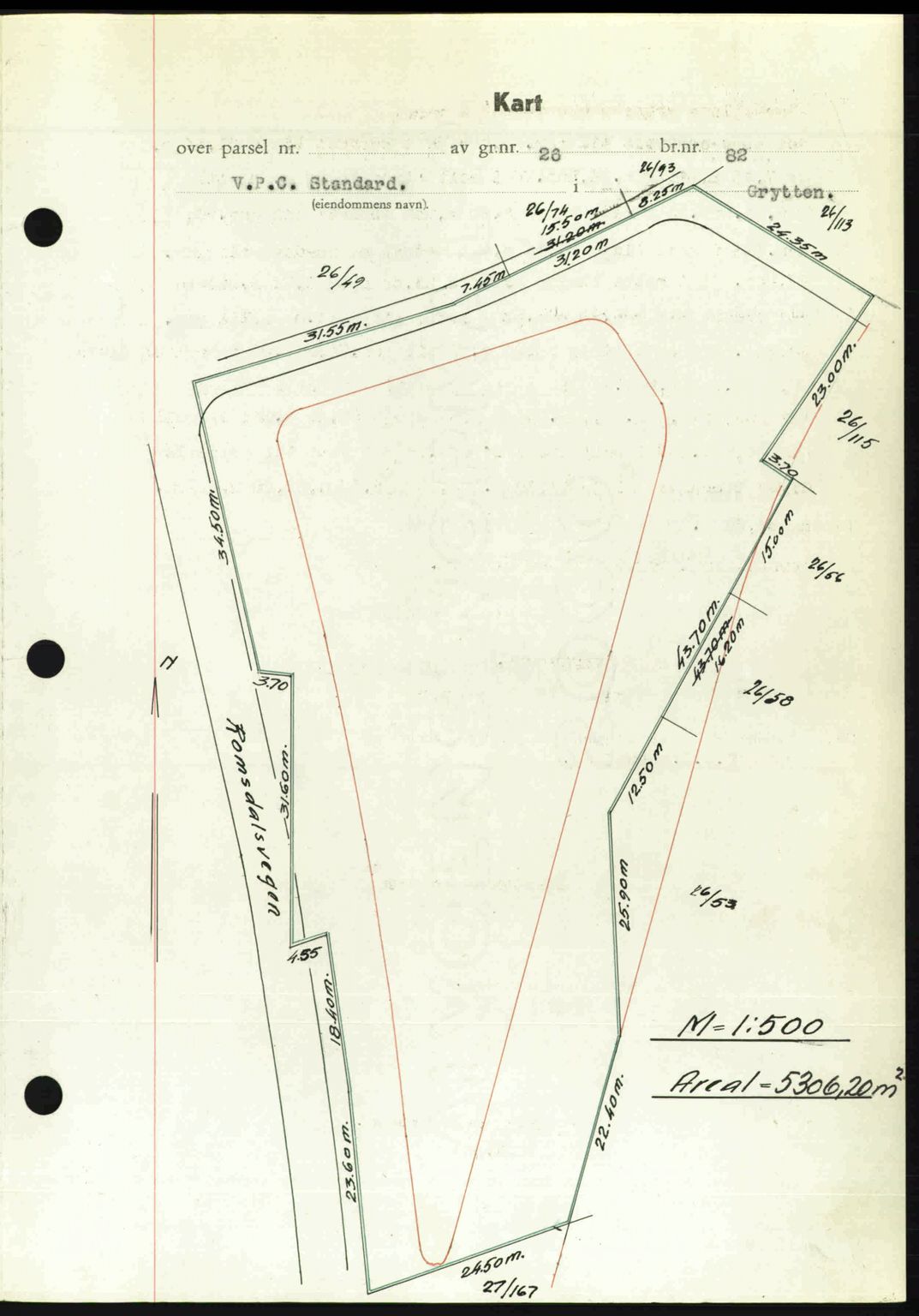 Romsdal sorenskriveri, AV/SAT-A-4149/1/2/2C: Mortgage book no. A26, 1948-1948, Diary no: : 1491/1948