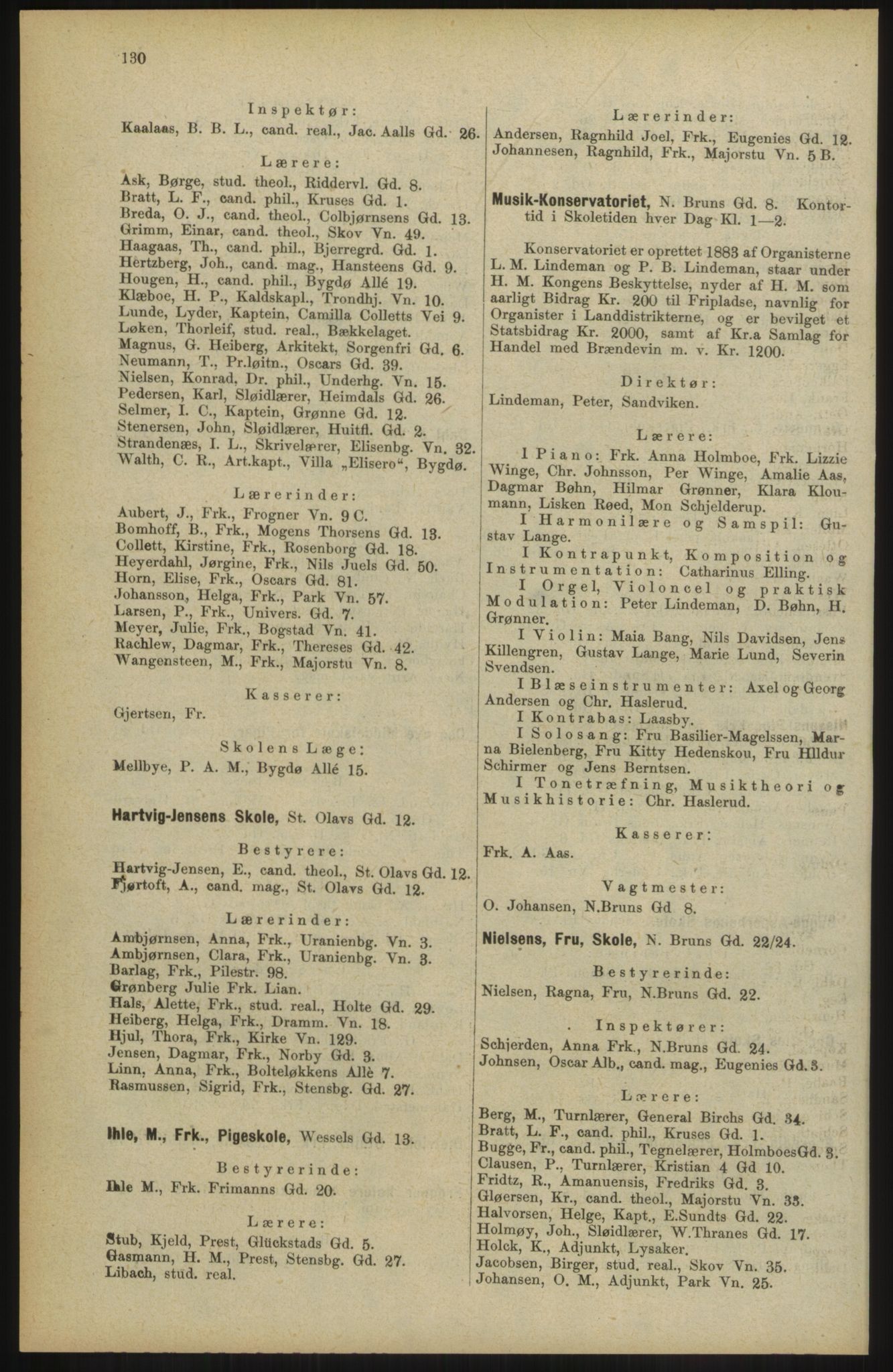 Kristiania/Oslo adressebok, PUBL/-, 1904, p. 130