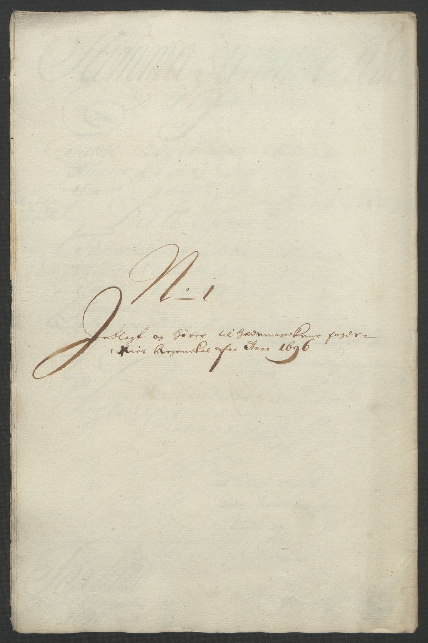 Rentekammeret inntil 1814, Reviderte regnskaper, Fogderegnskap, AV/RA-EA-4092/R16/L1036: Fogderegnskap Hedmark, 1695-1696, p. 298