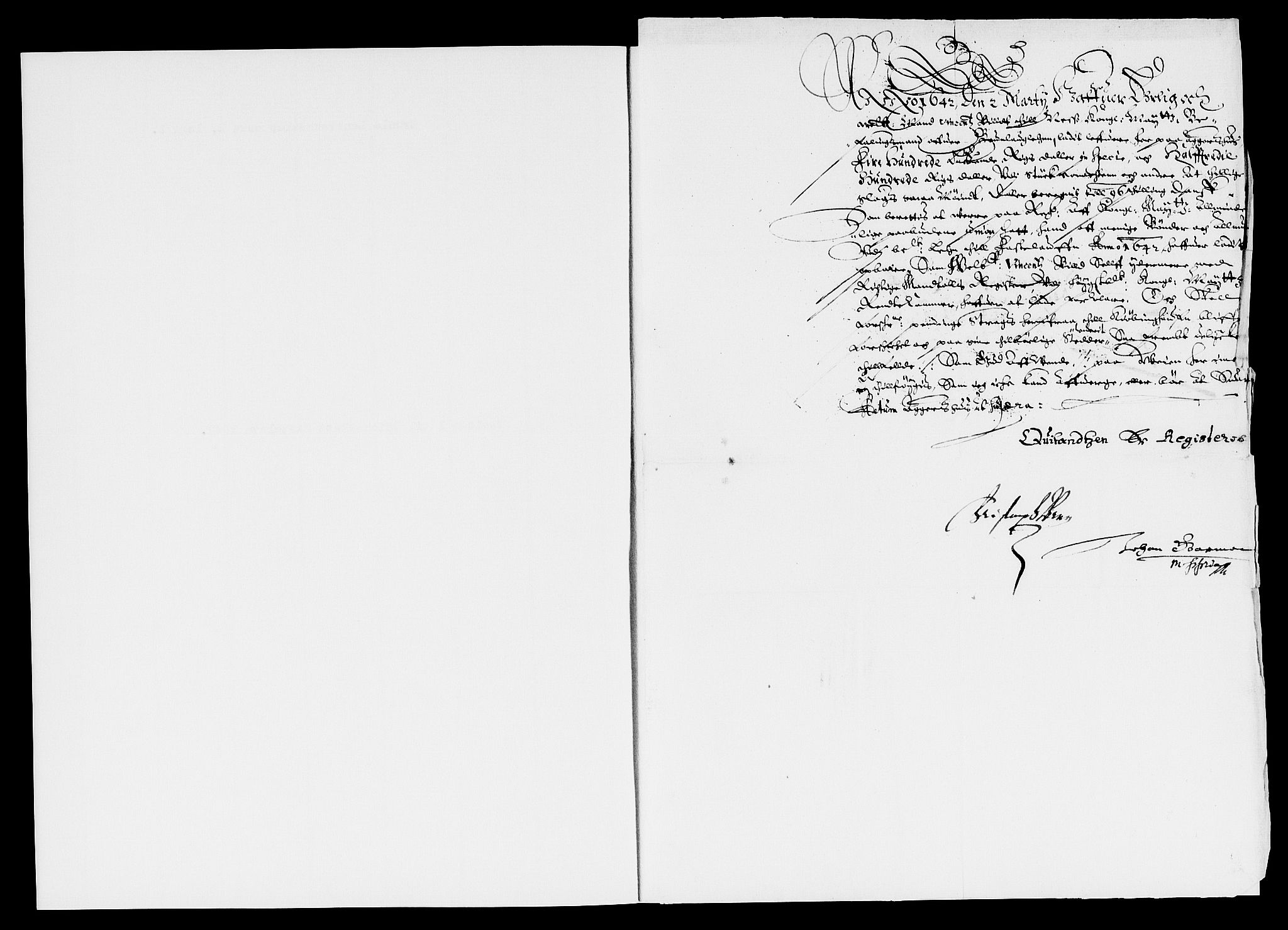 Rentekammeret inntil 1814, Reviderte regnskaper, Lensregnskaper, AV/RA-EA-5023/R/Rb/Rbl/L0008: Brunla len, 1641-1644