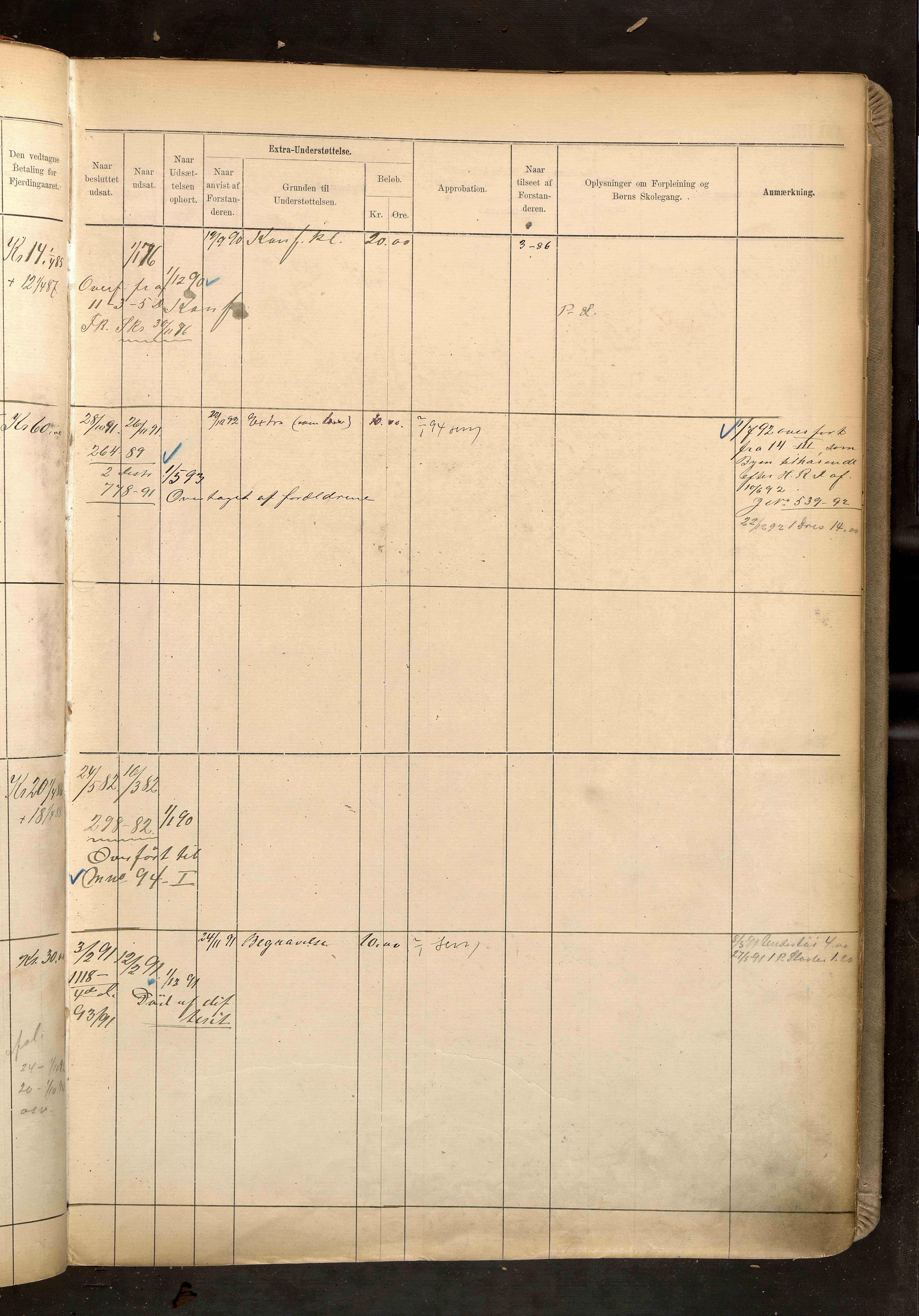 Fattigvesenet, OBA/A-20045/H/Hd/L0003: Manntallsprotokoll. Mnr. 1-500, 1887-1897, p. 139