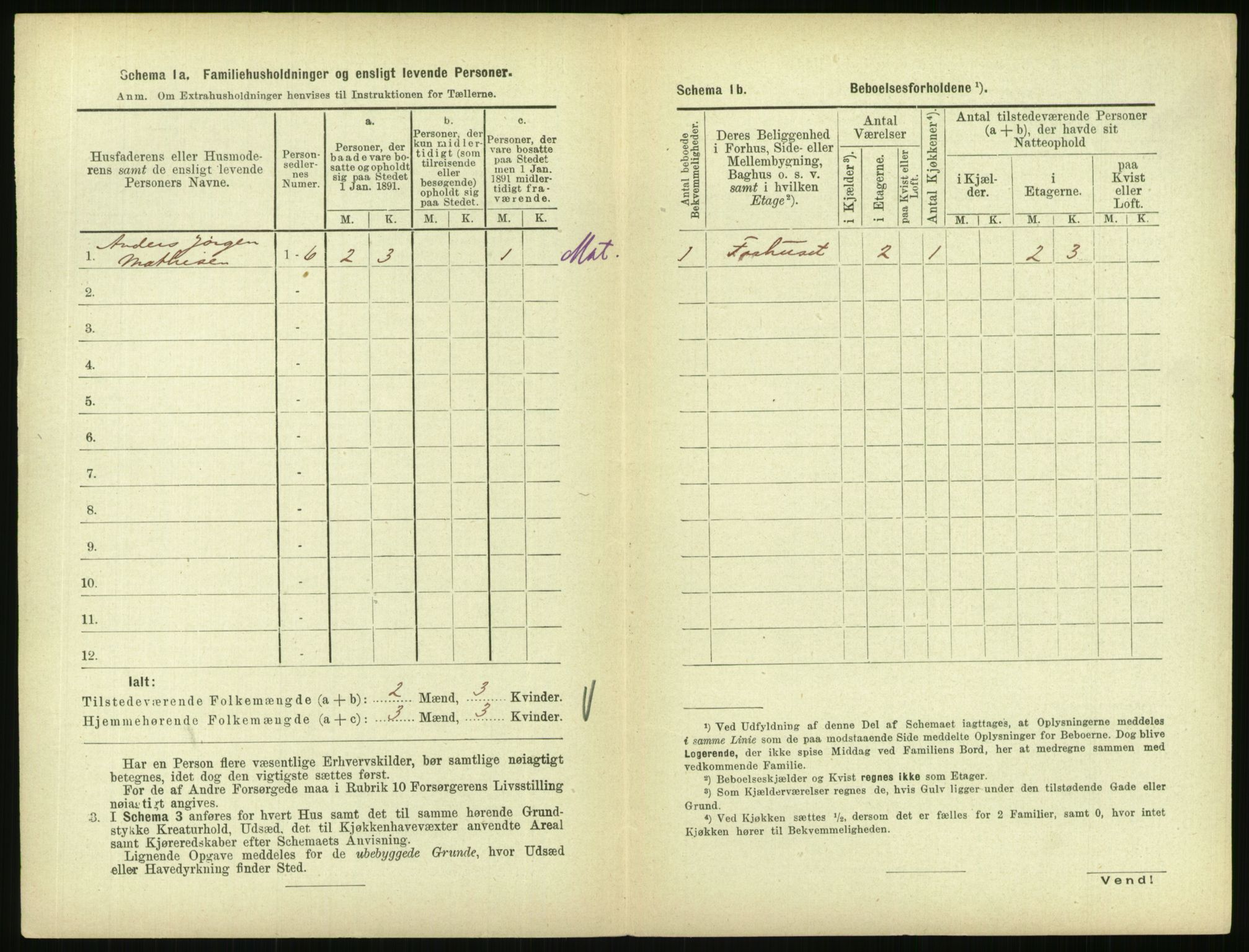 RA, 1891 census for 0706 Sandefjord, 1891, p. 894