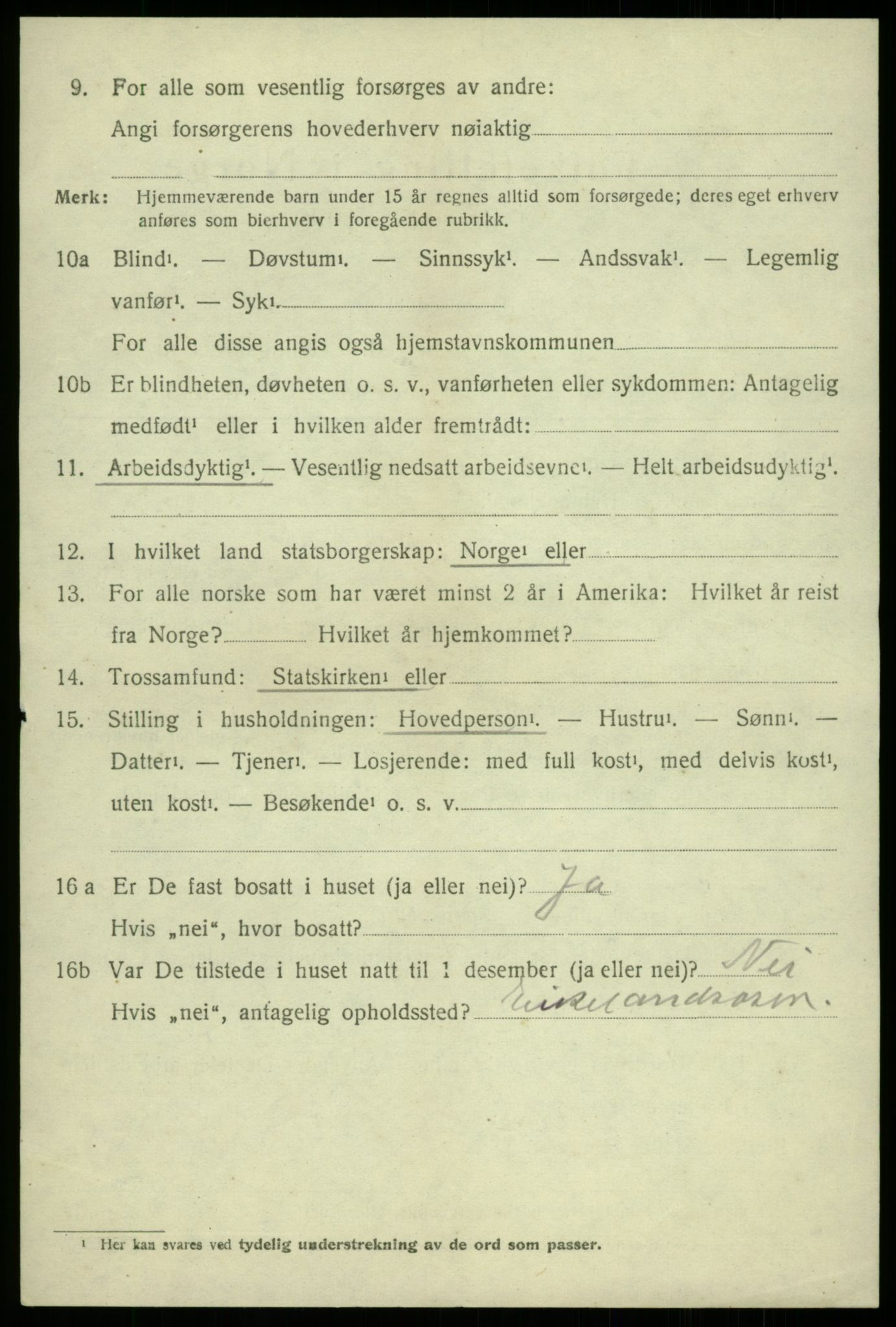 SAB, 1920 census for Hålandsdal, 1920, p. 469