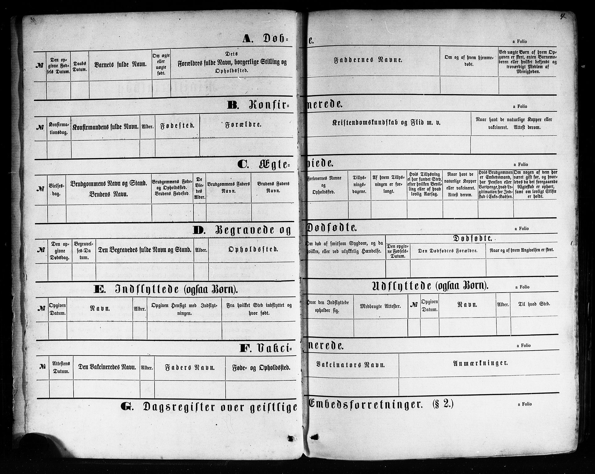 Tysnes sokneprestembete, AV/SAB-A-78601/H/Haa: Parish register (official) no. A 12, 1872-1886, p. 4